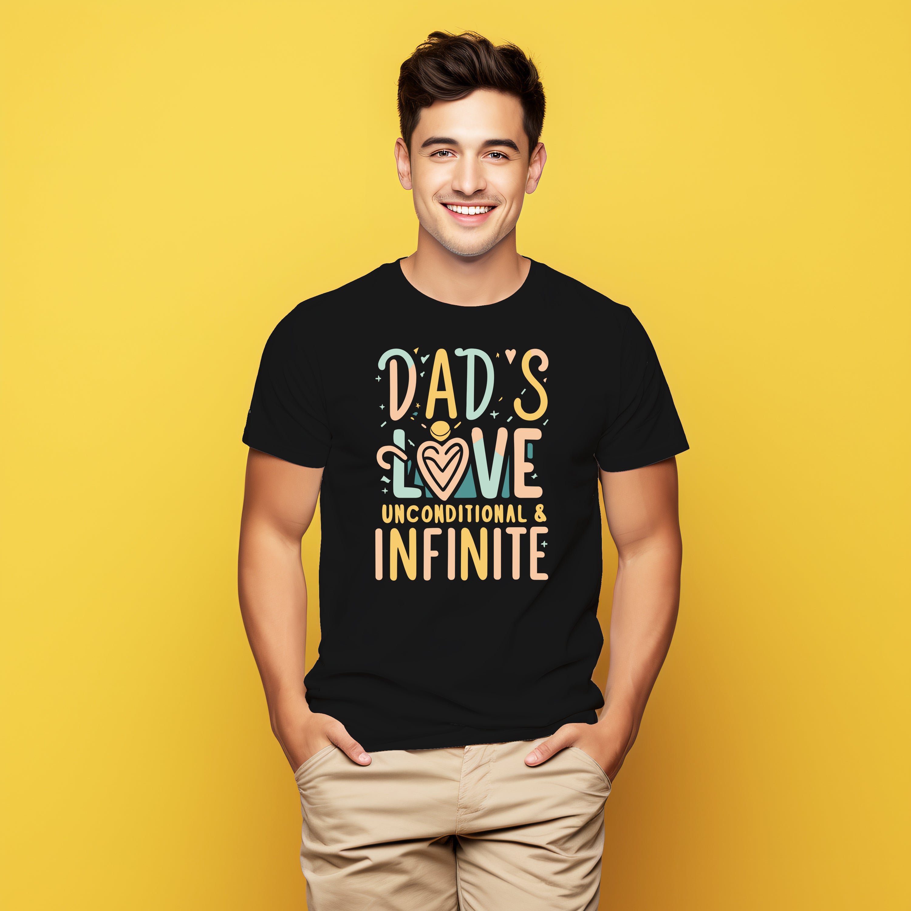 Father's Day T-shirt Dad Love Infinite