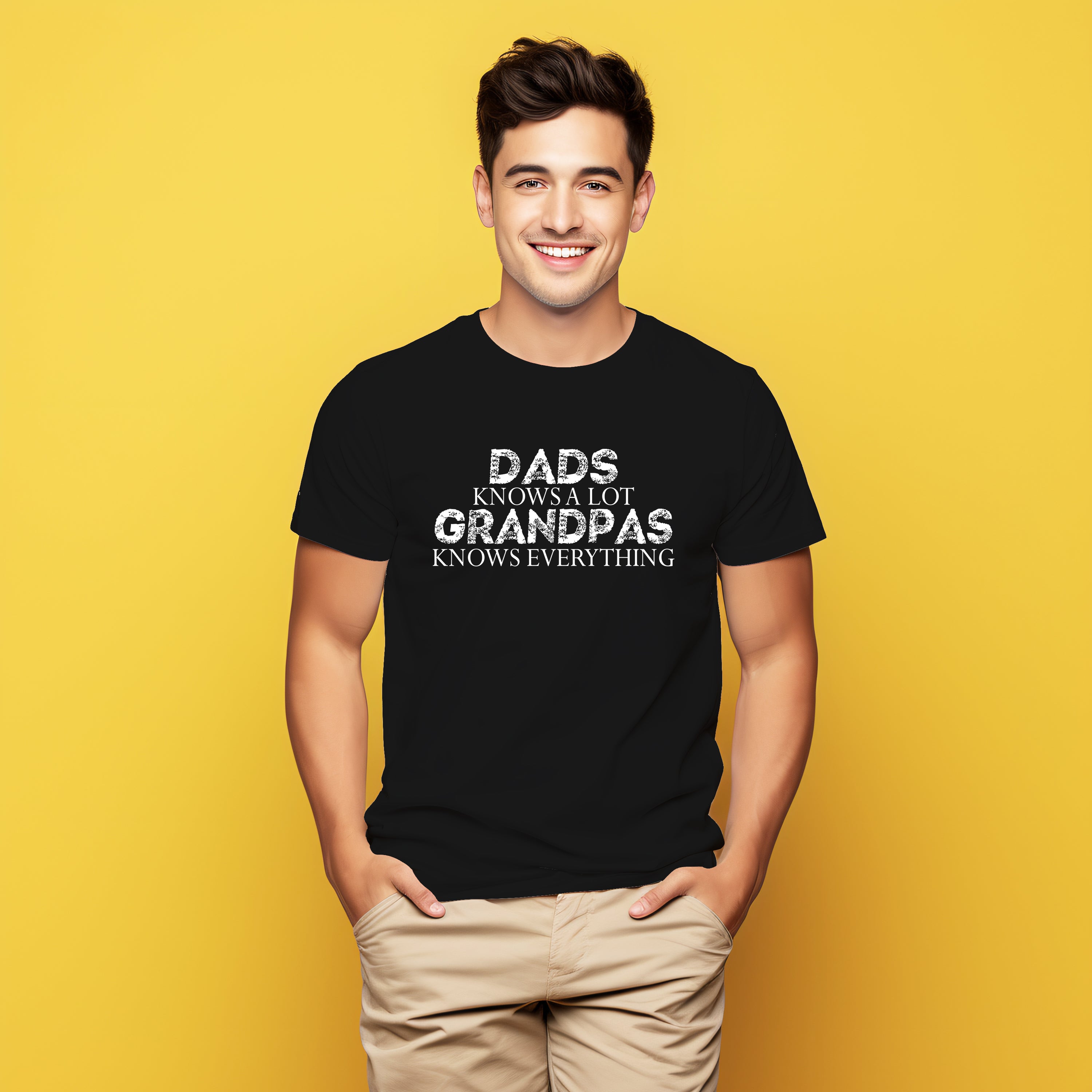 Father's Day T-shirt Dads Know A Lot Grandpas Known Everything 2