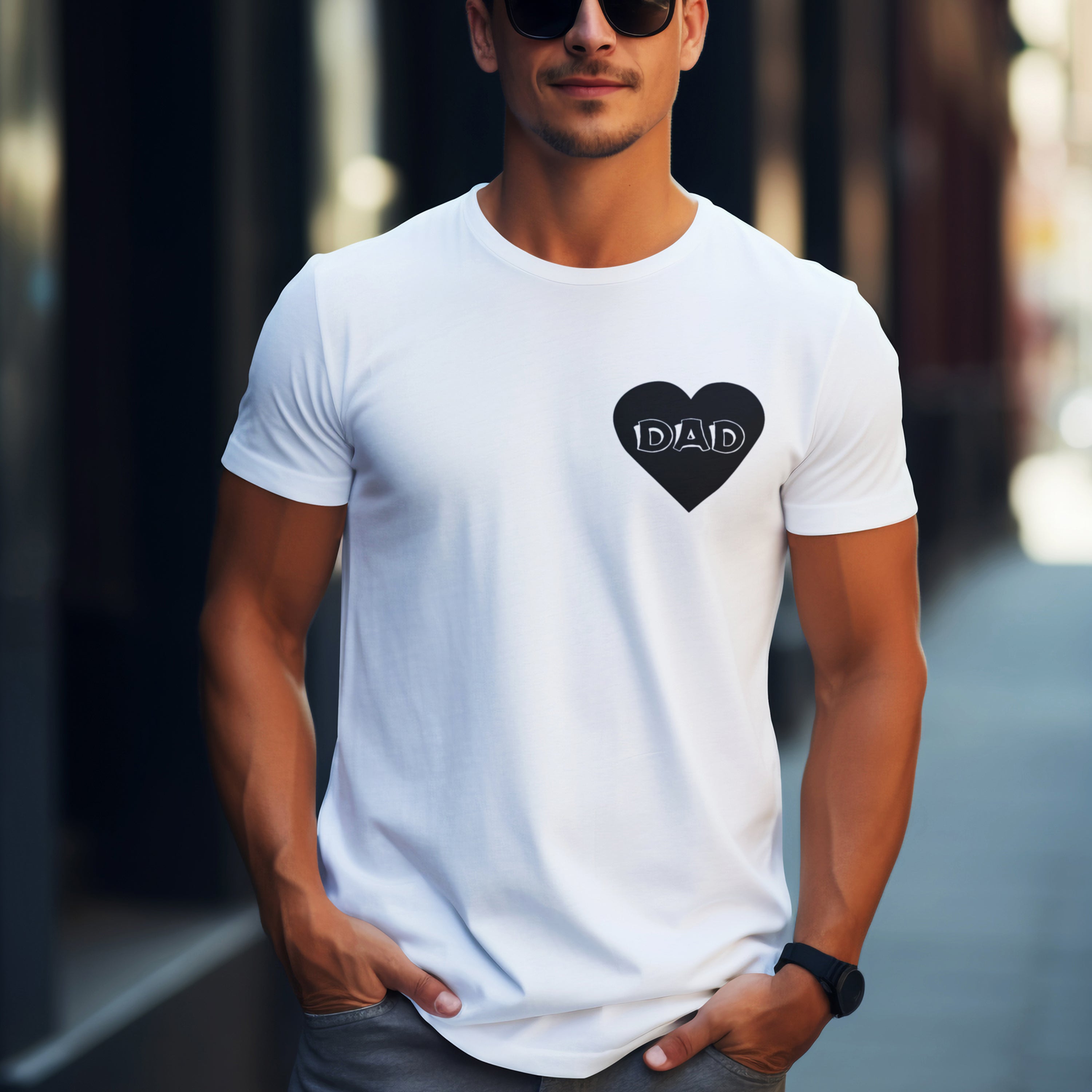 Father's Day T-shirt Love Dad