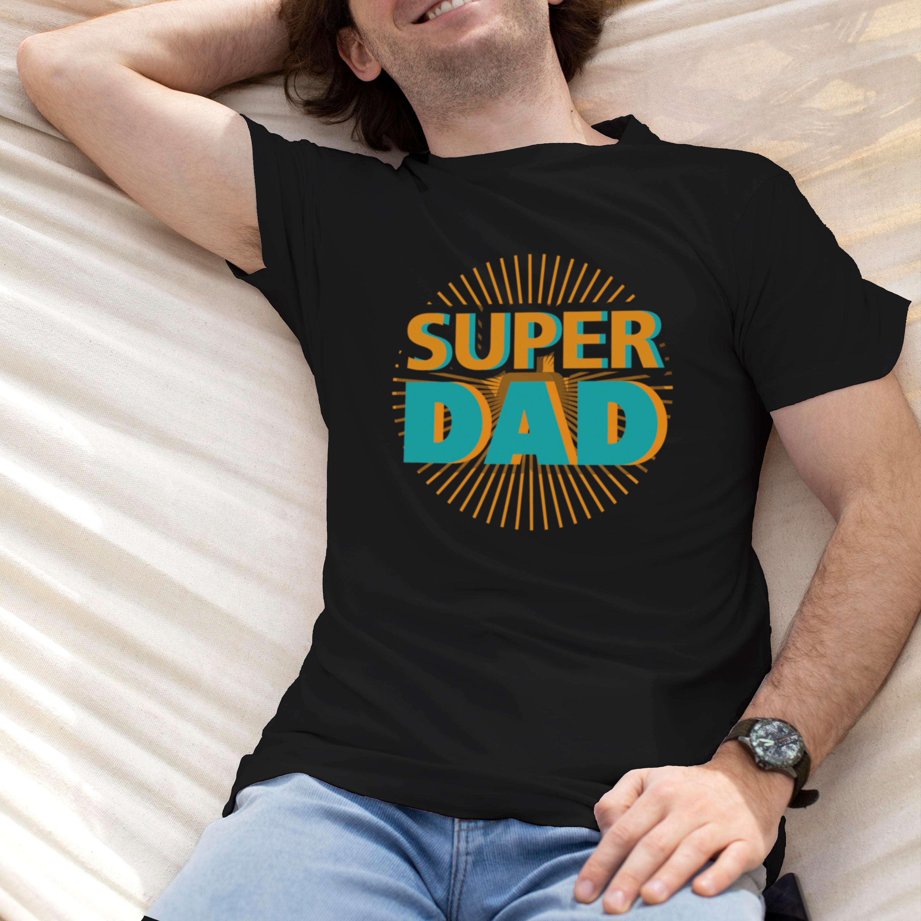 Father's Day T-shirt Super Dad