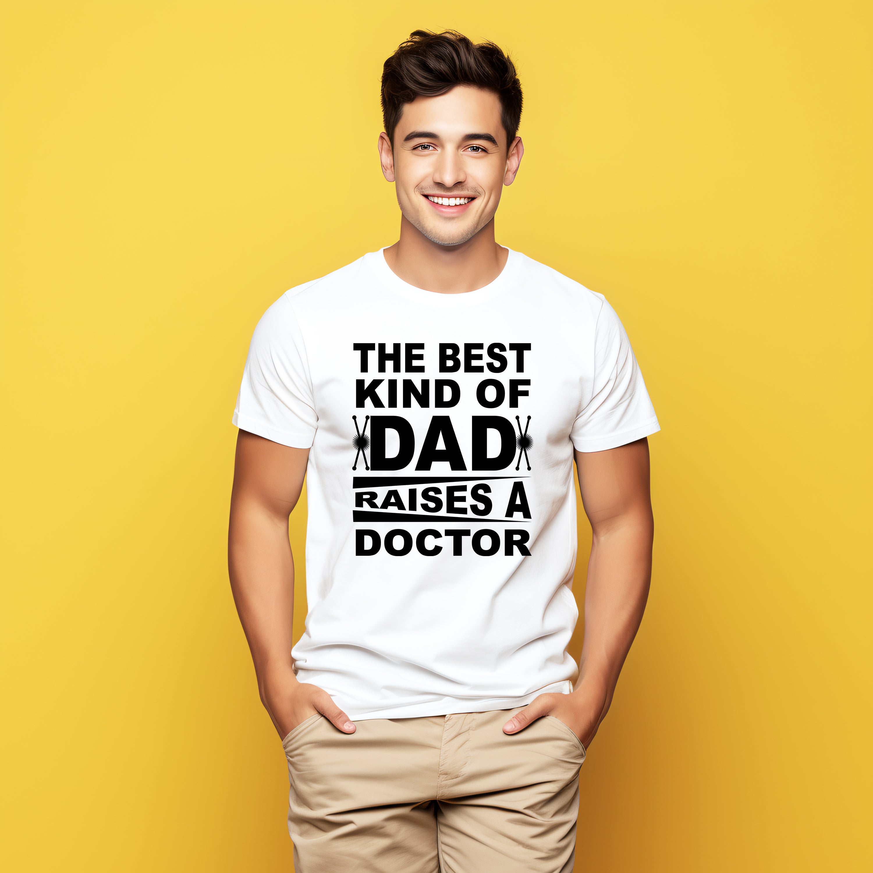 Father's Day T-shirt The Best Dad