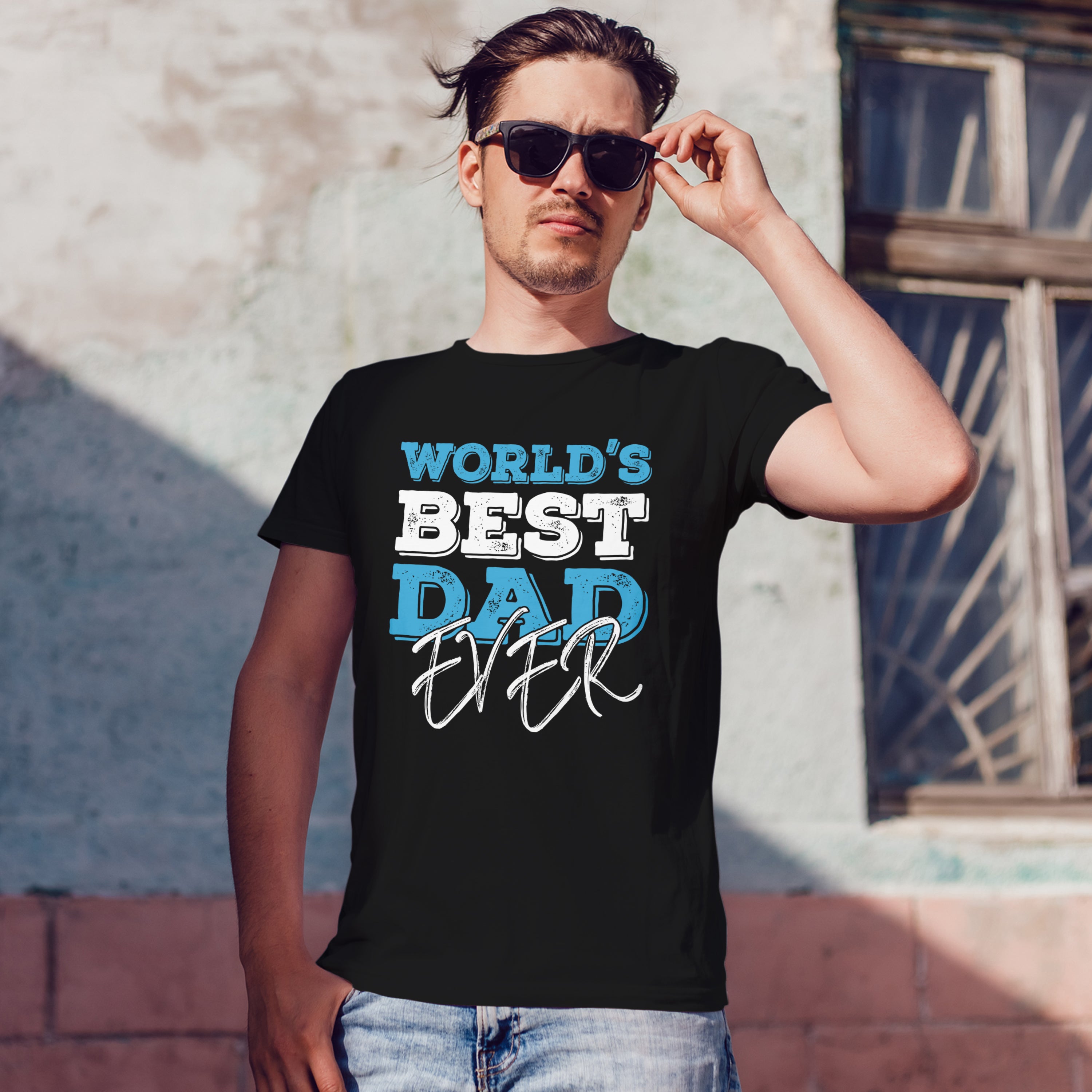 Father's Day T-shirt World's Best Dad Ever