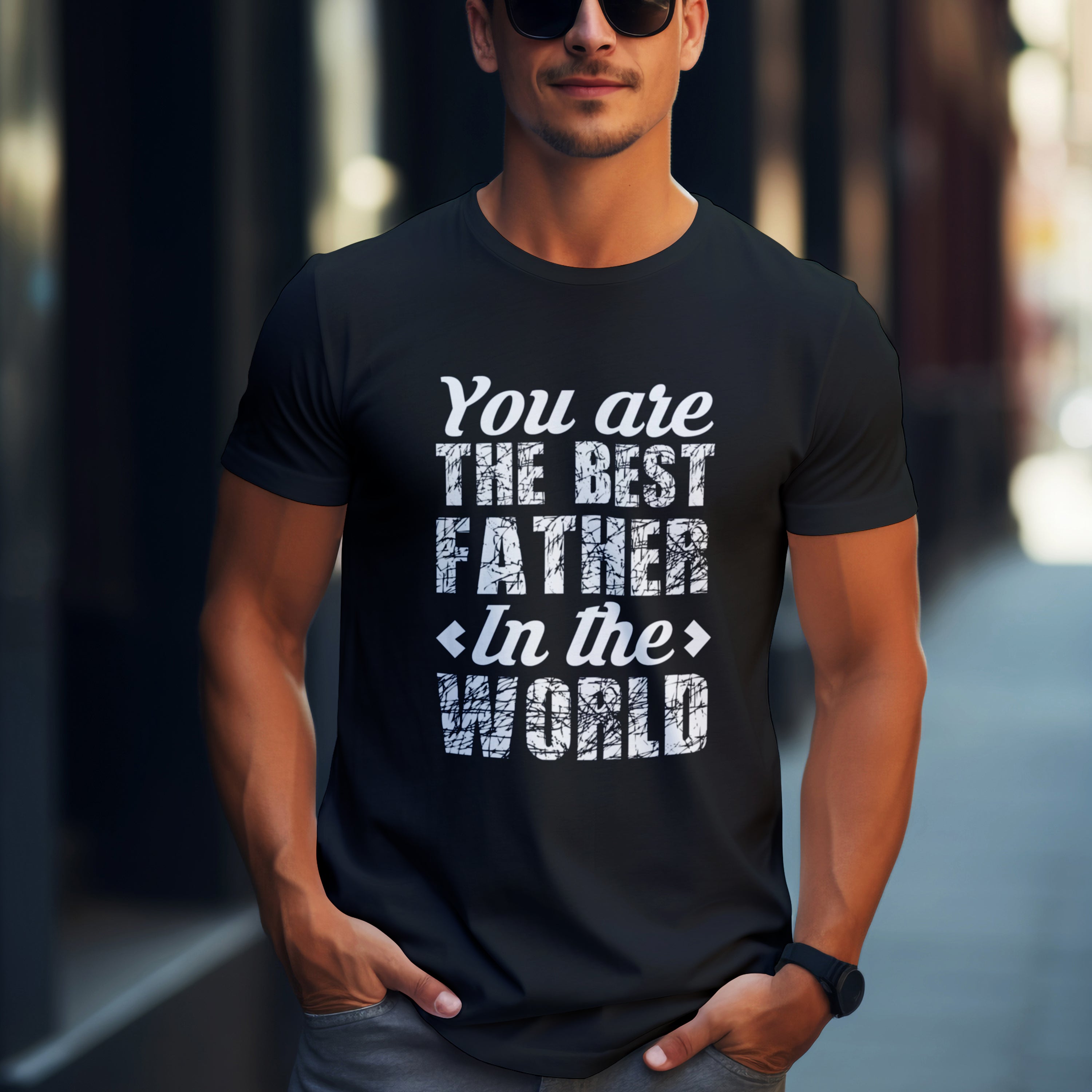 Father's Day T-shirt You Are The Best Father