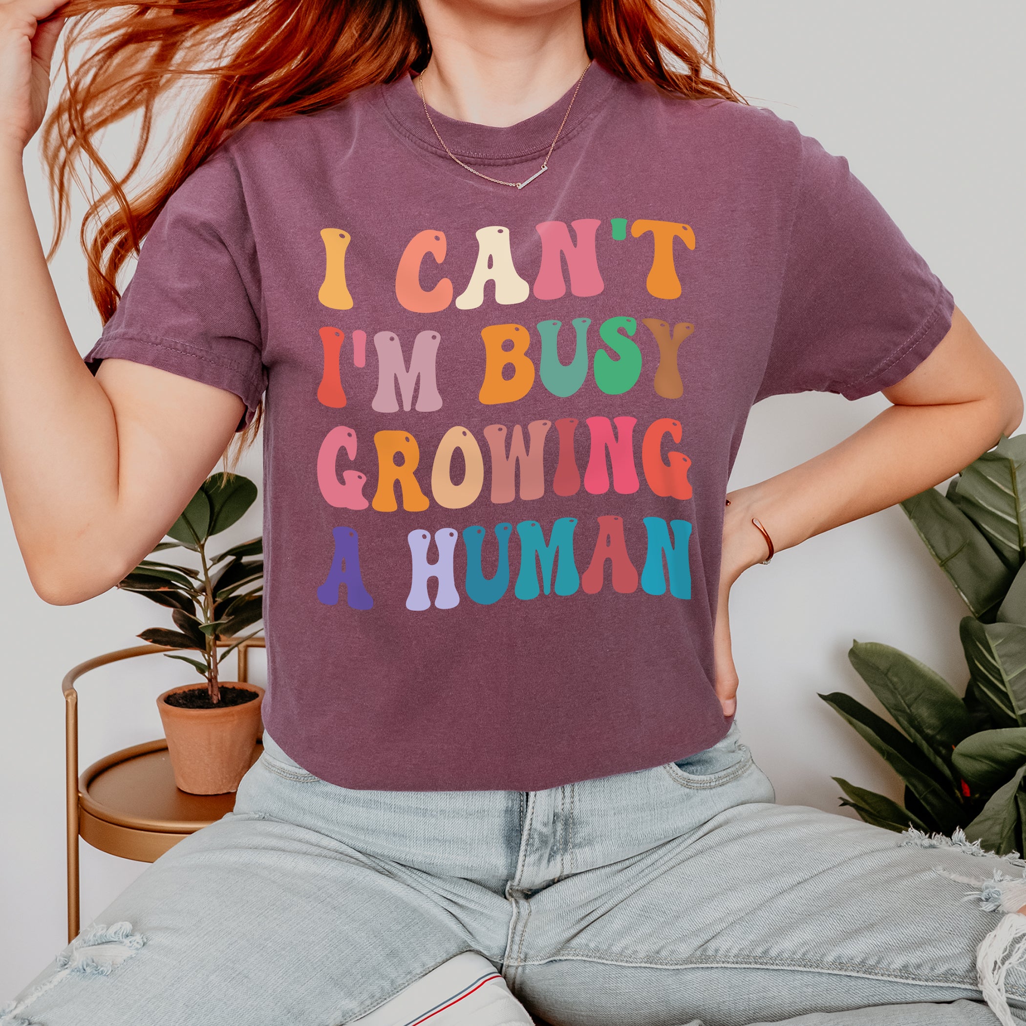 Funny Mom T-Shirt I can't