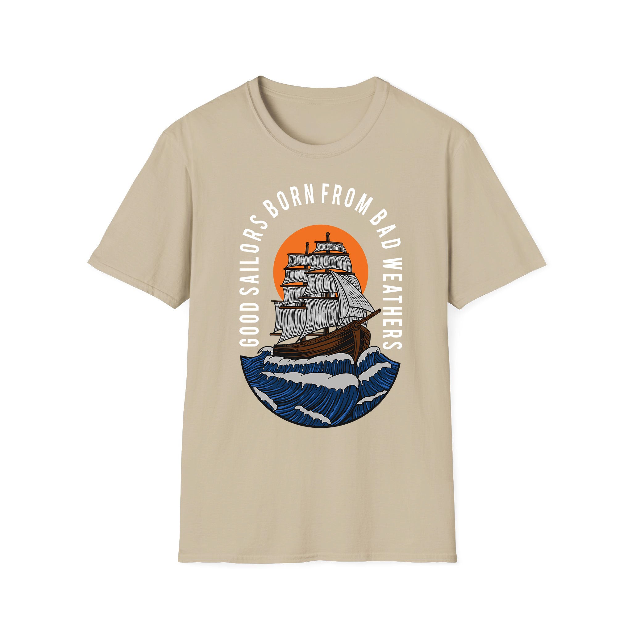 Summer unisex T-shirt Good Sailors Born