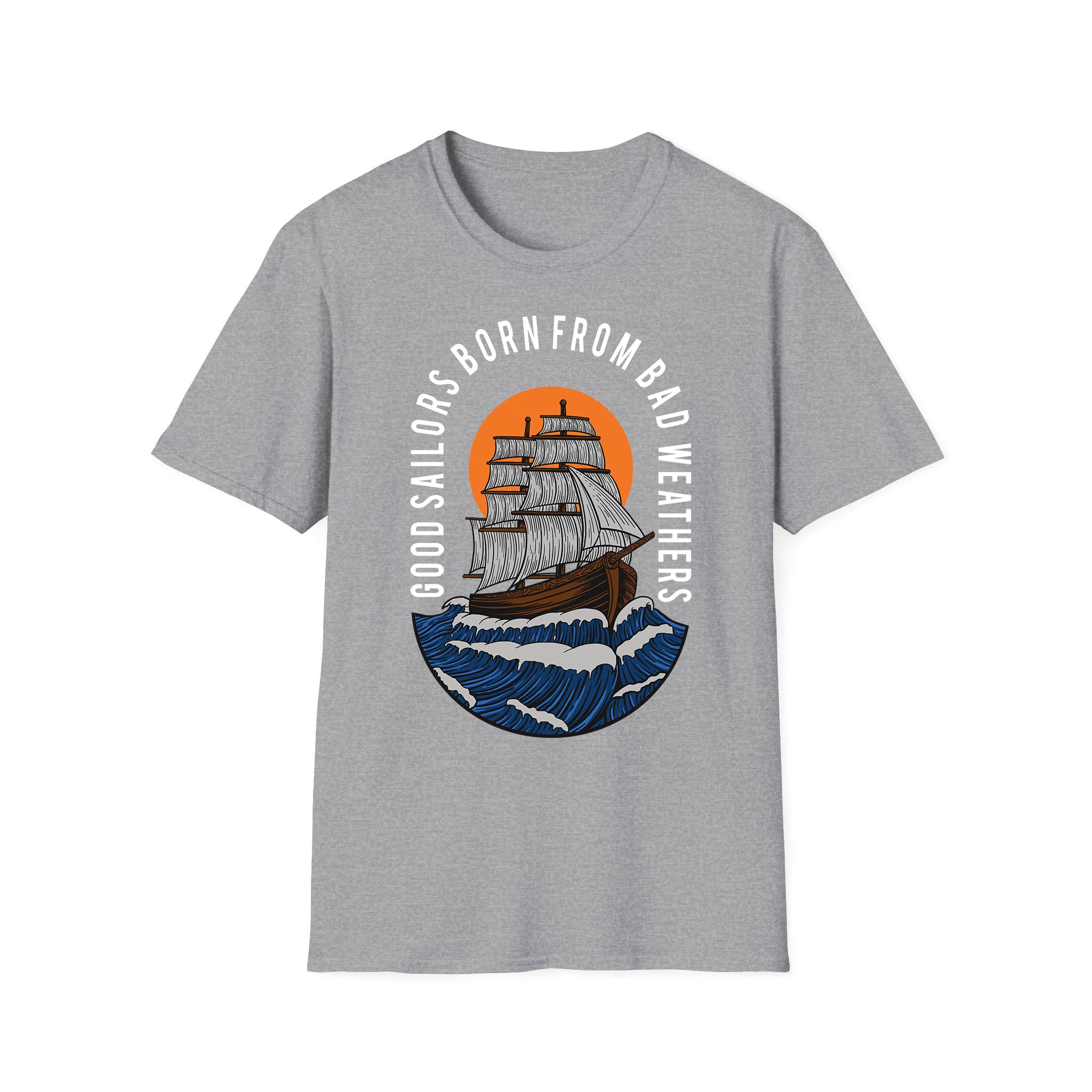 Summer unisex T-shirt Good Sailors Born