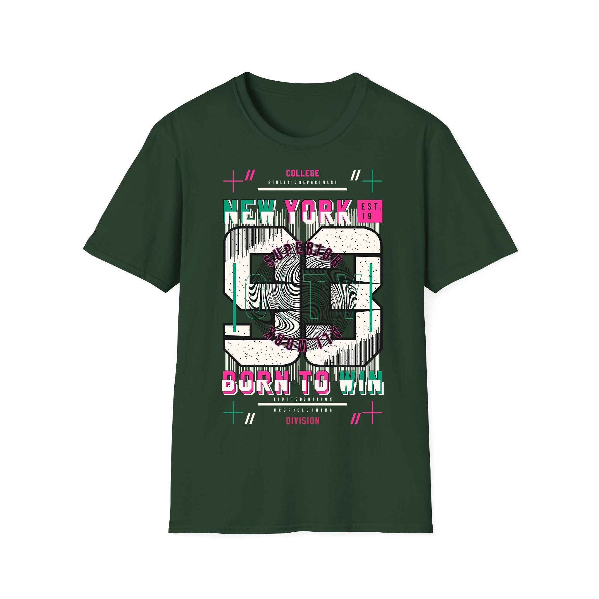 T-shirt unisexe New York NY EST 19