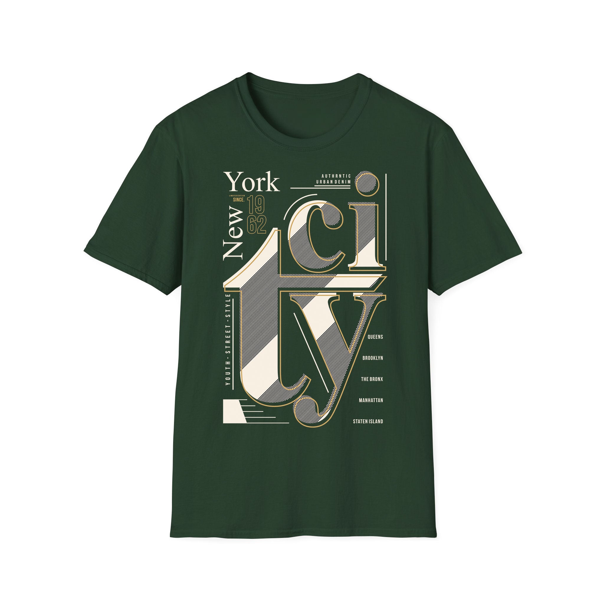 New York Unisex Tshirt NYCity 1062