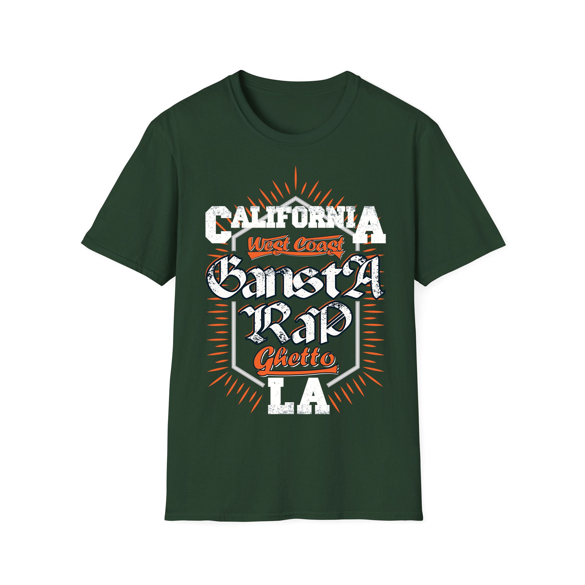 California Unisex Tshirt Sansta Rap