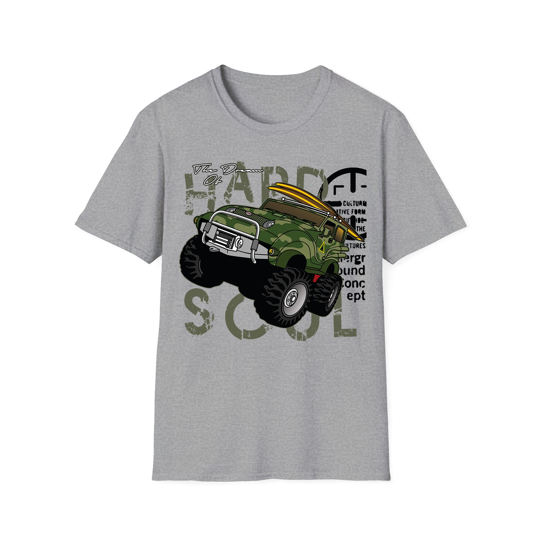 Racing-cars T-shirt Hard Soul