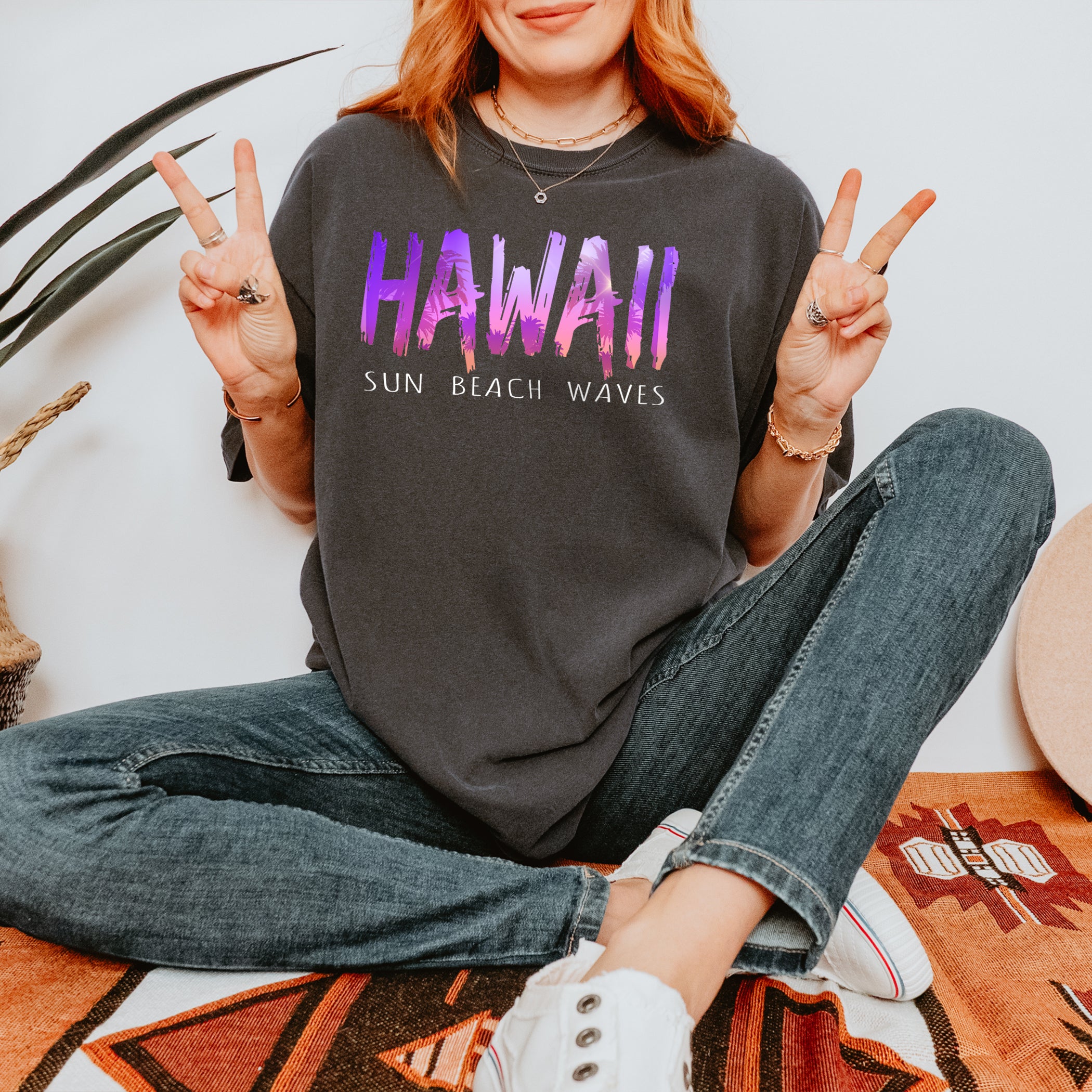 Summer unisex T-shirt Hawaii Sun Beach