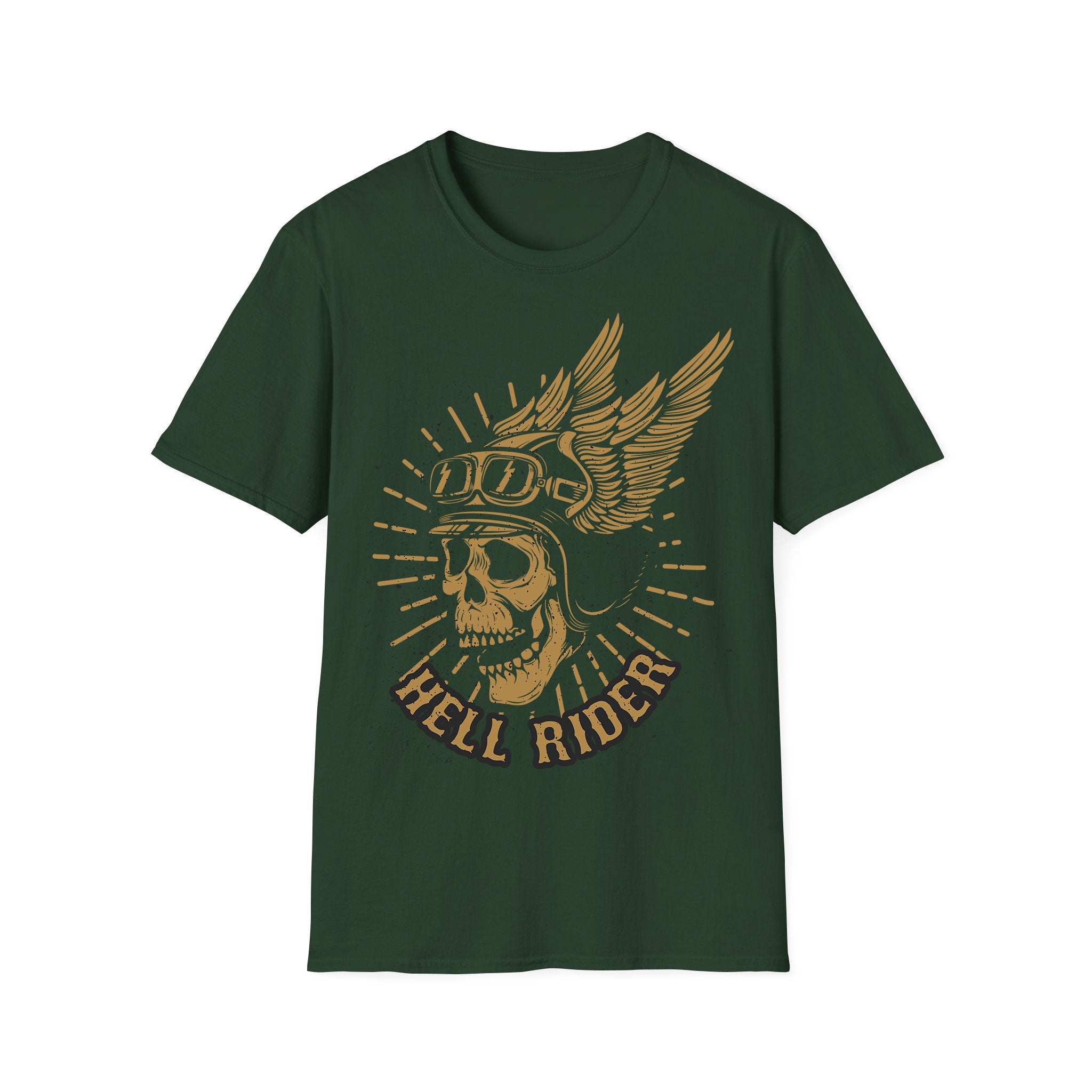 Motorcycle T-shirt Hell Rider