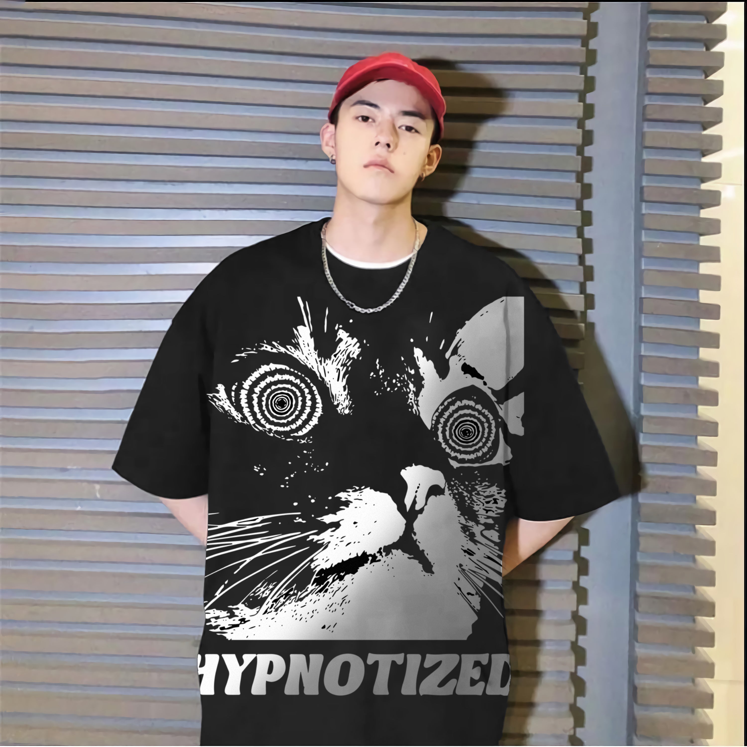 Oversize graphic T-shirt Hypnotized