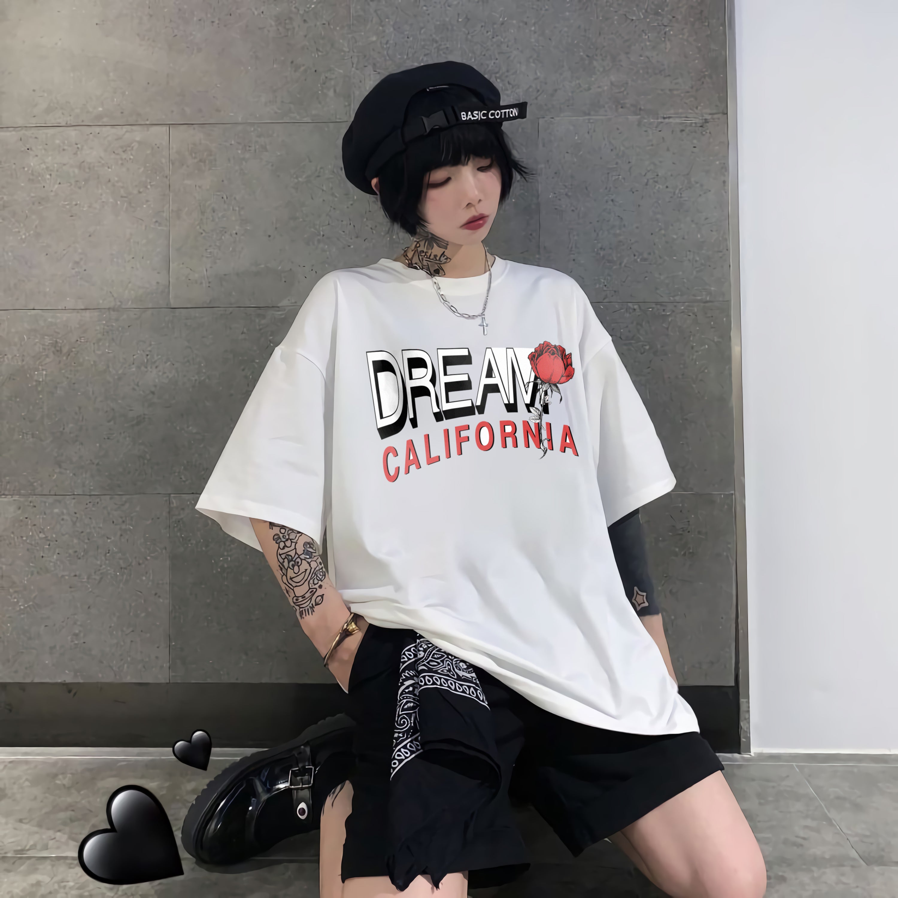 T-Shirt Style Japonais Dream California