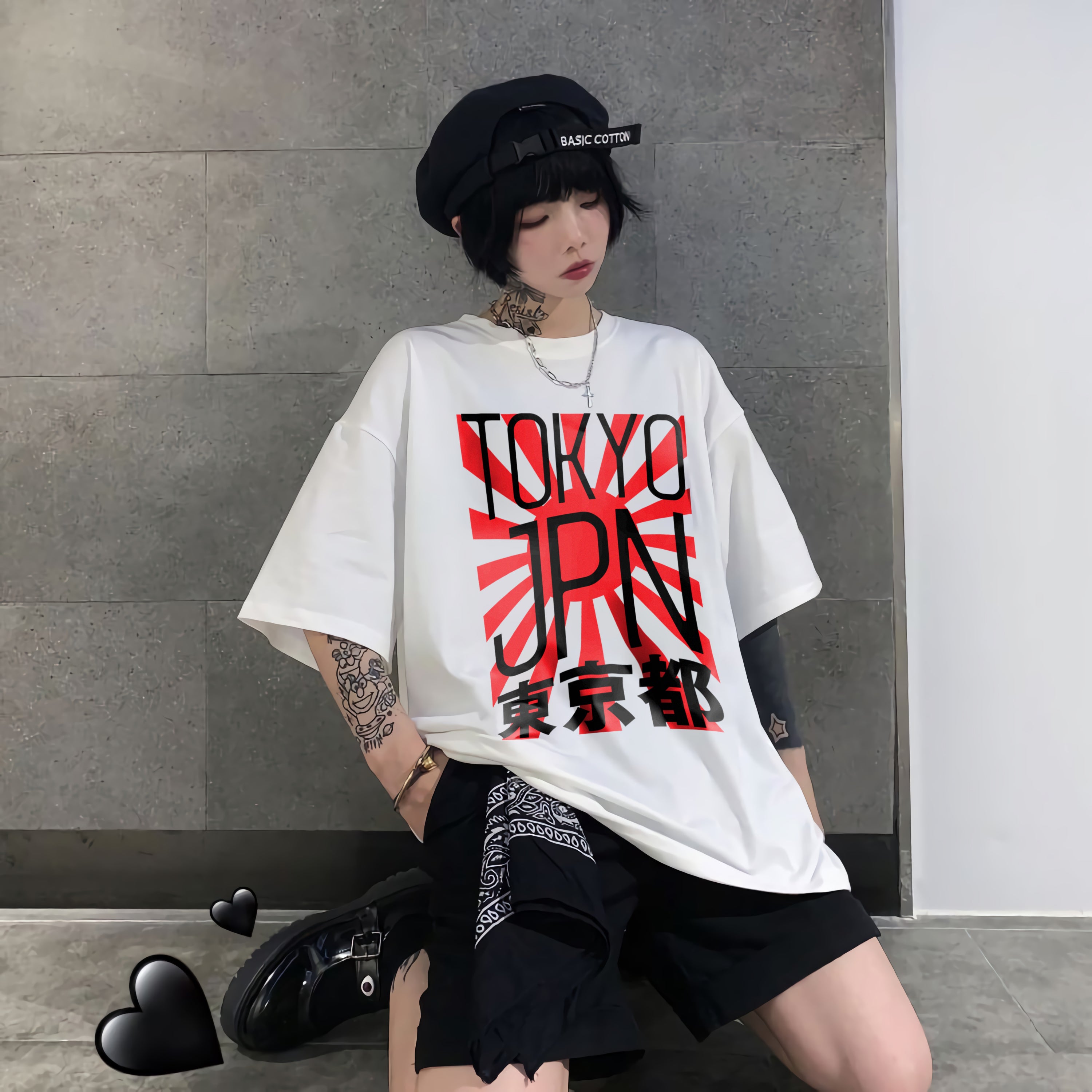 T-Shirt Style Japonais Tokyo JPN