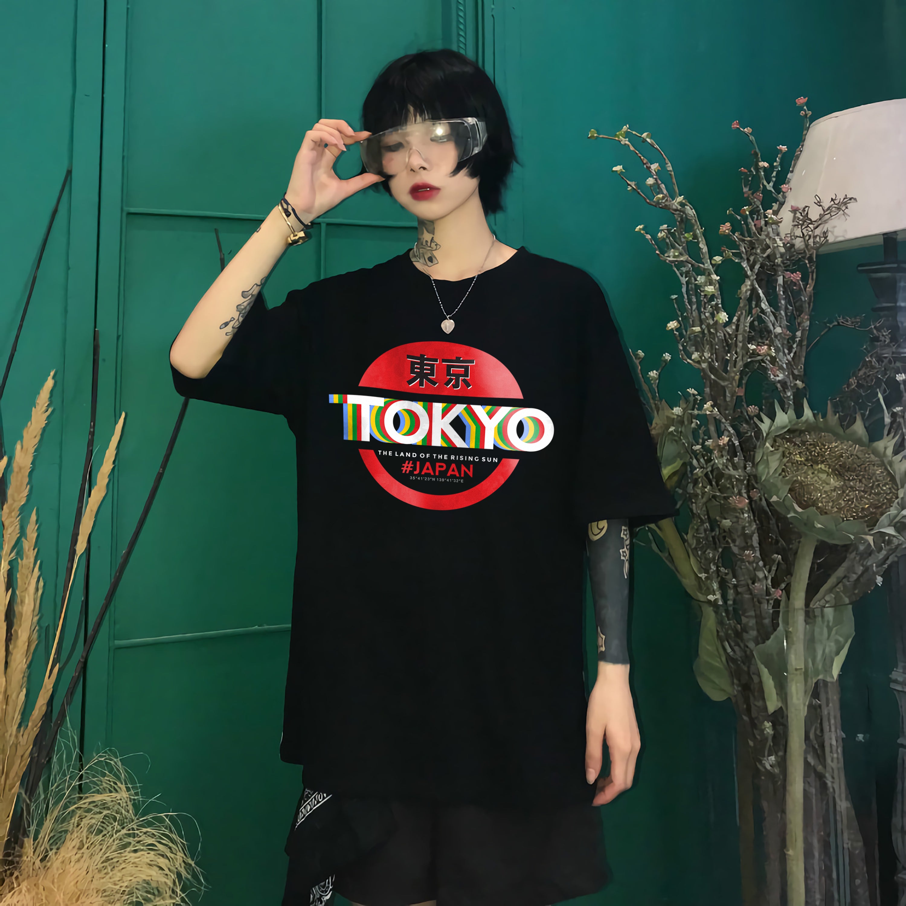 T-Shirt Style Japonais Tokyo Japon Le Pays De