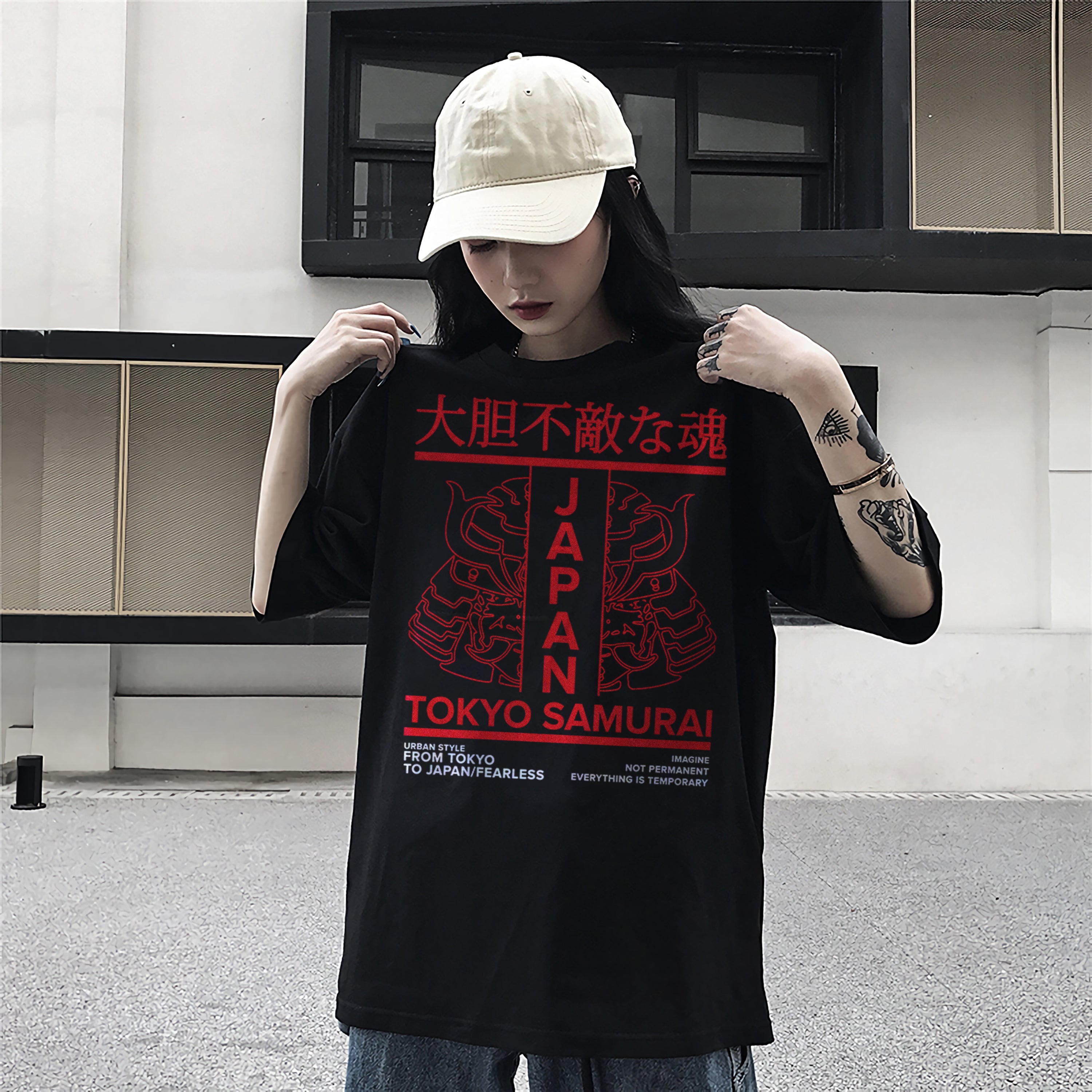 T-Shirt Style japonais Japon Tokyo Samurai