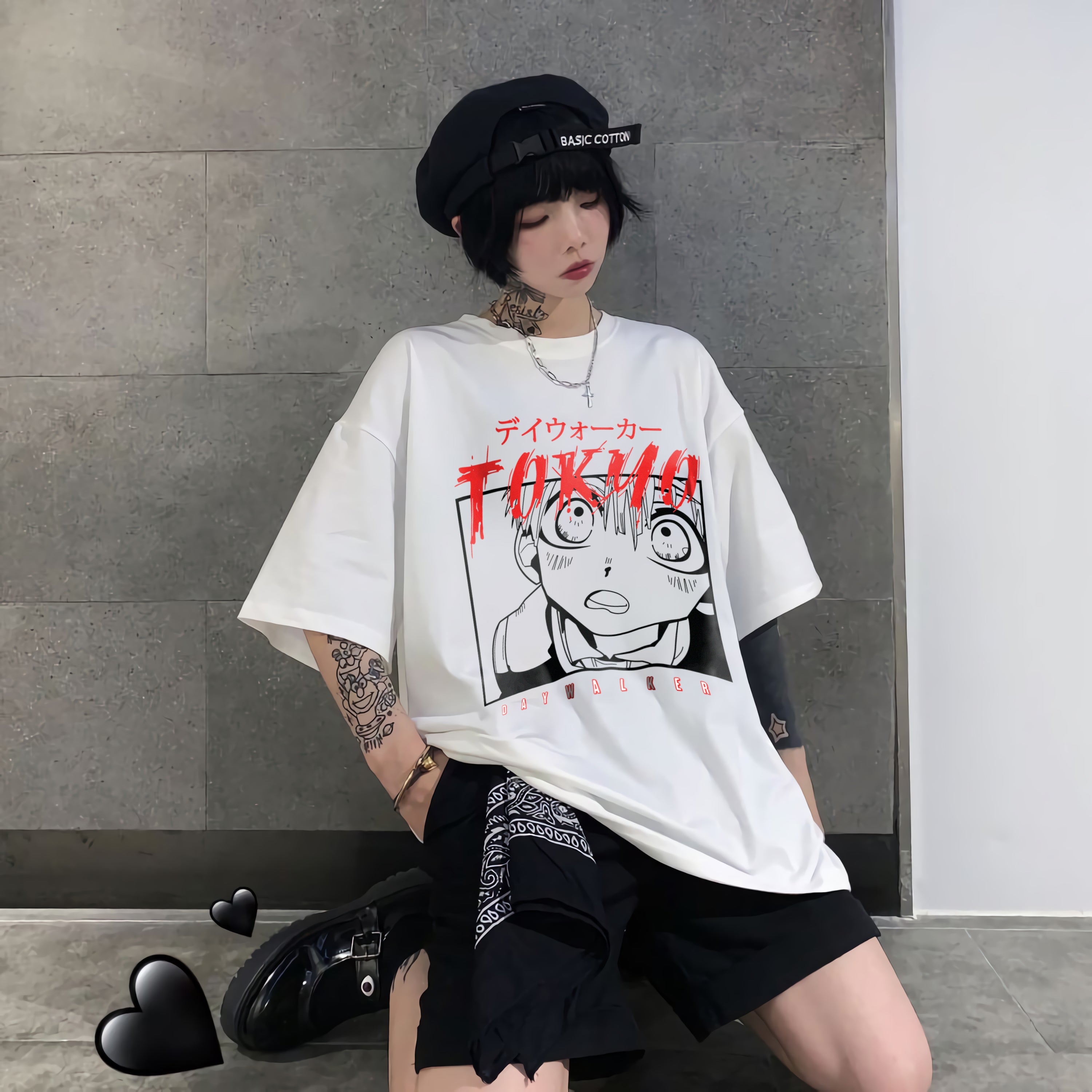 T-Shirt Style Japonais Tokyo Daywalker