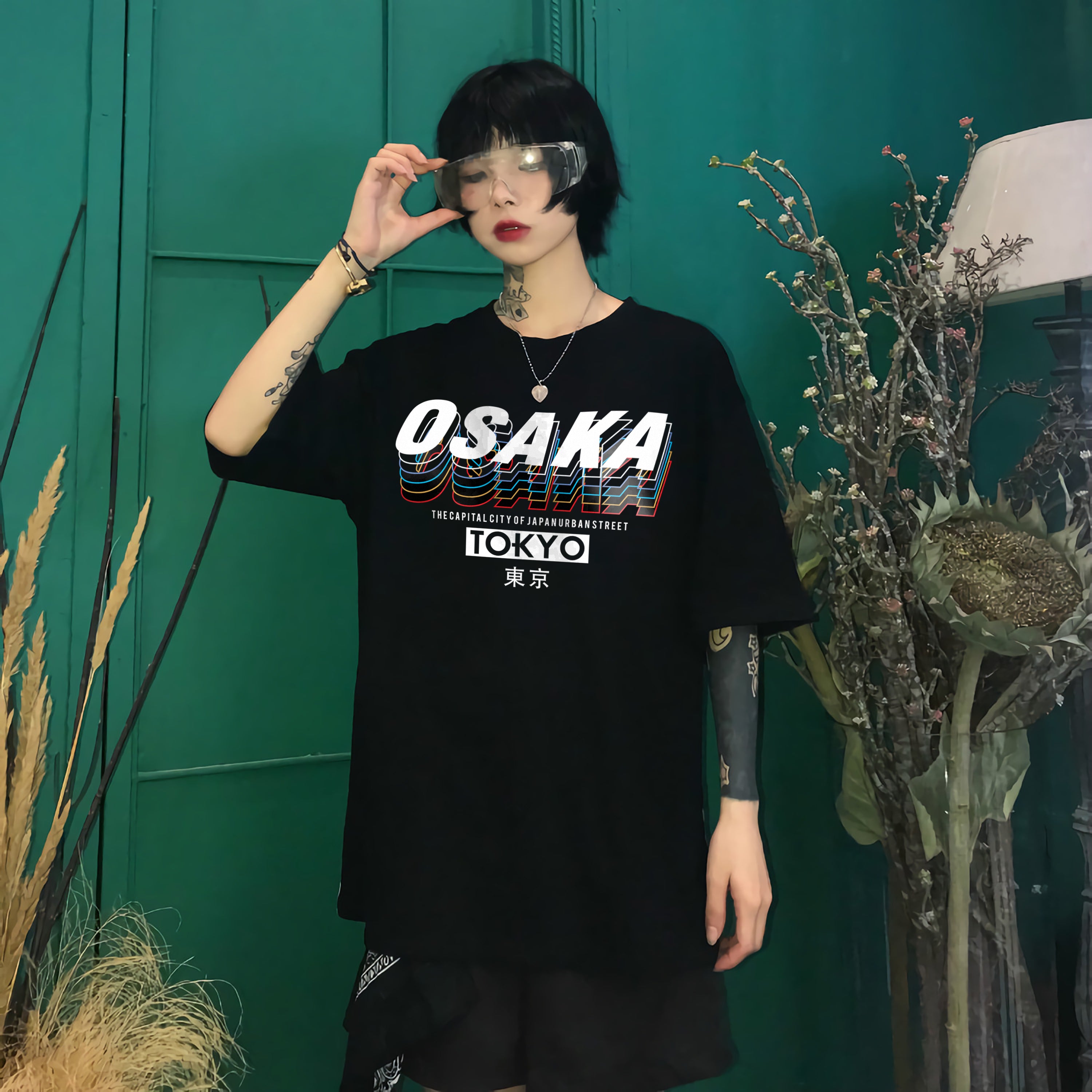 Japanese Style T-Shirt Osaka Tokyo