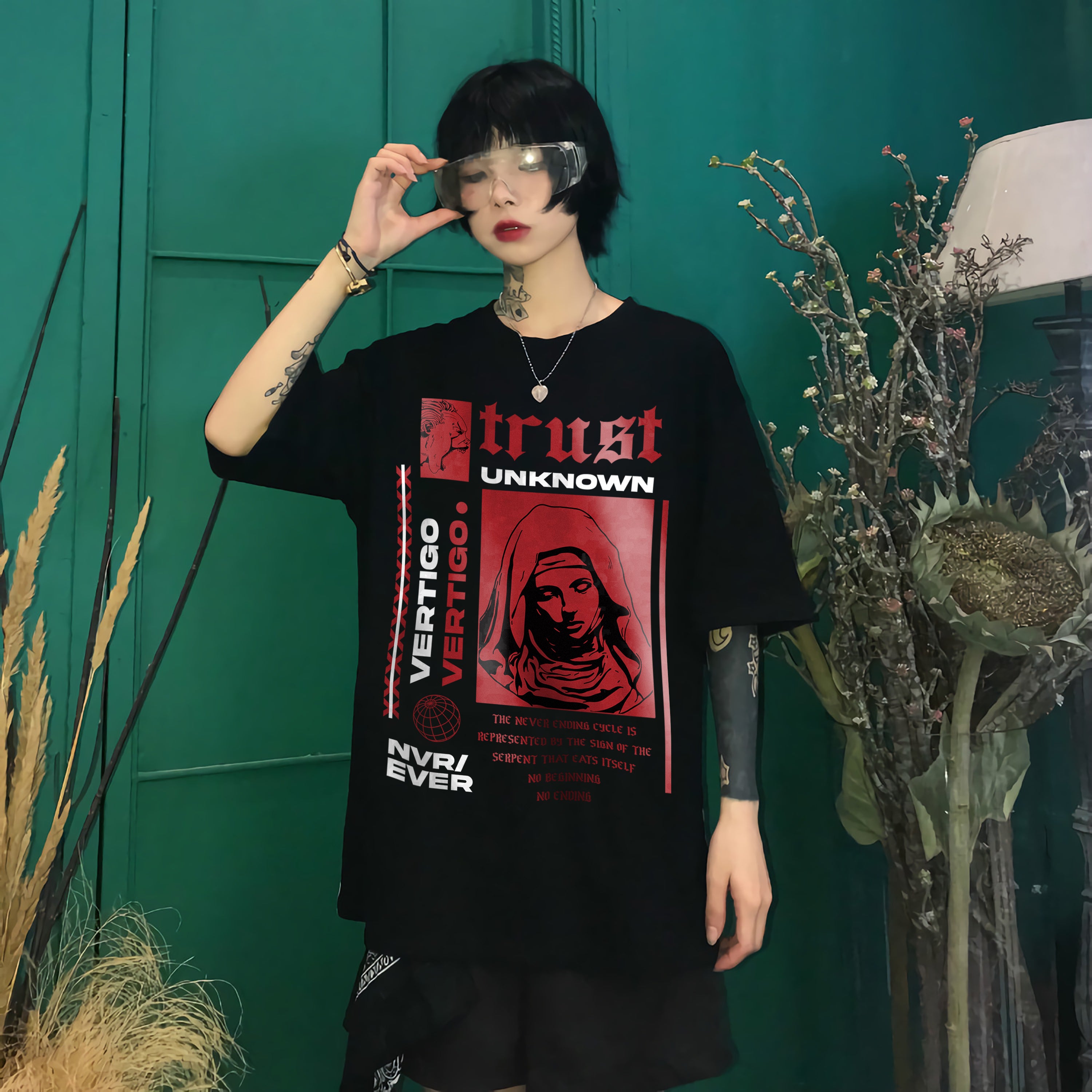 Japanese Style T-Shirt Vertigo Trust Unknown