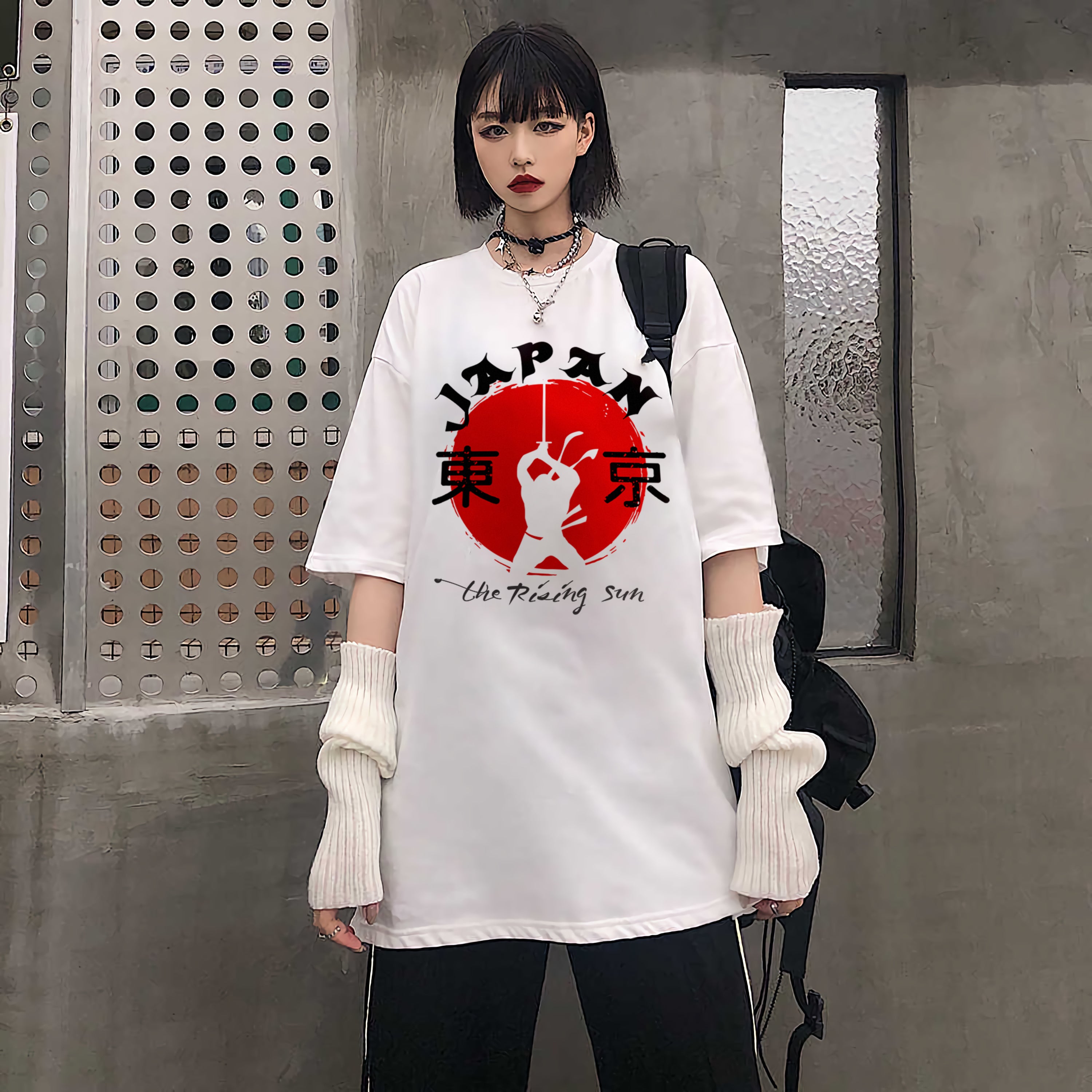 Japanese Style T-Shirt Japan The Rising Sun