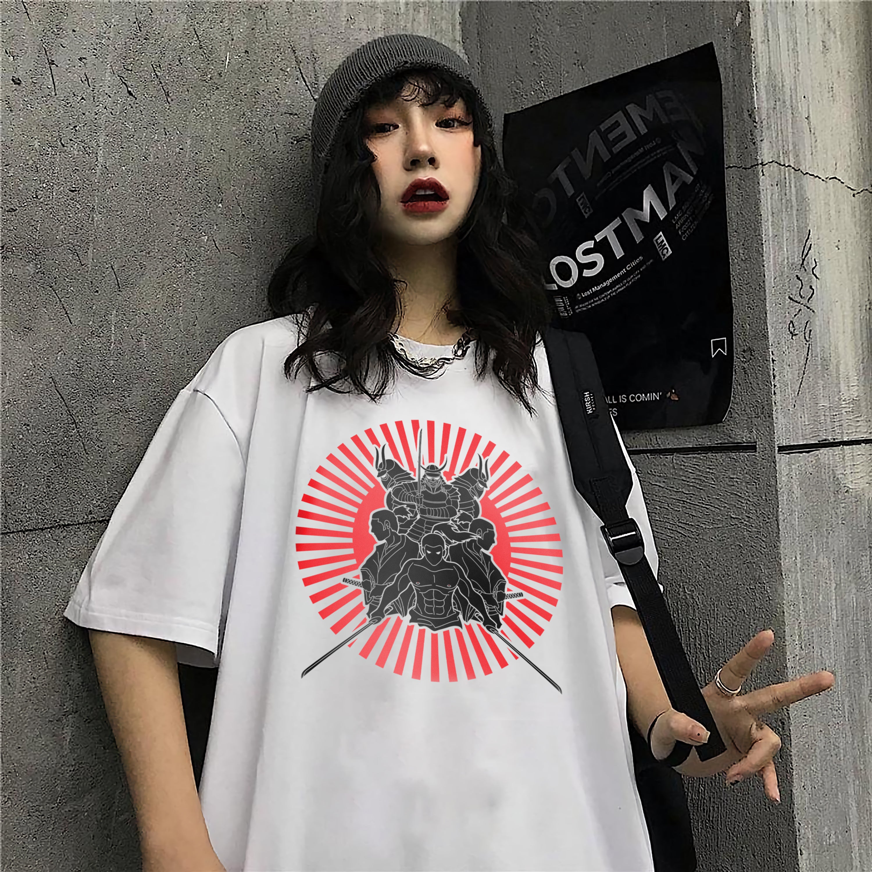 Japanese Style T-Shirt 6 Samurai Japan