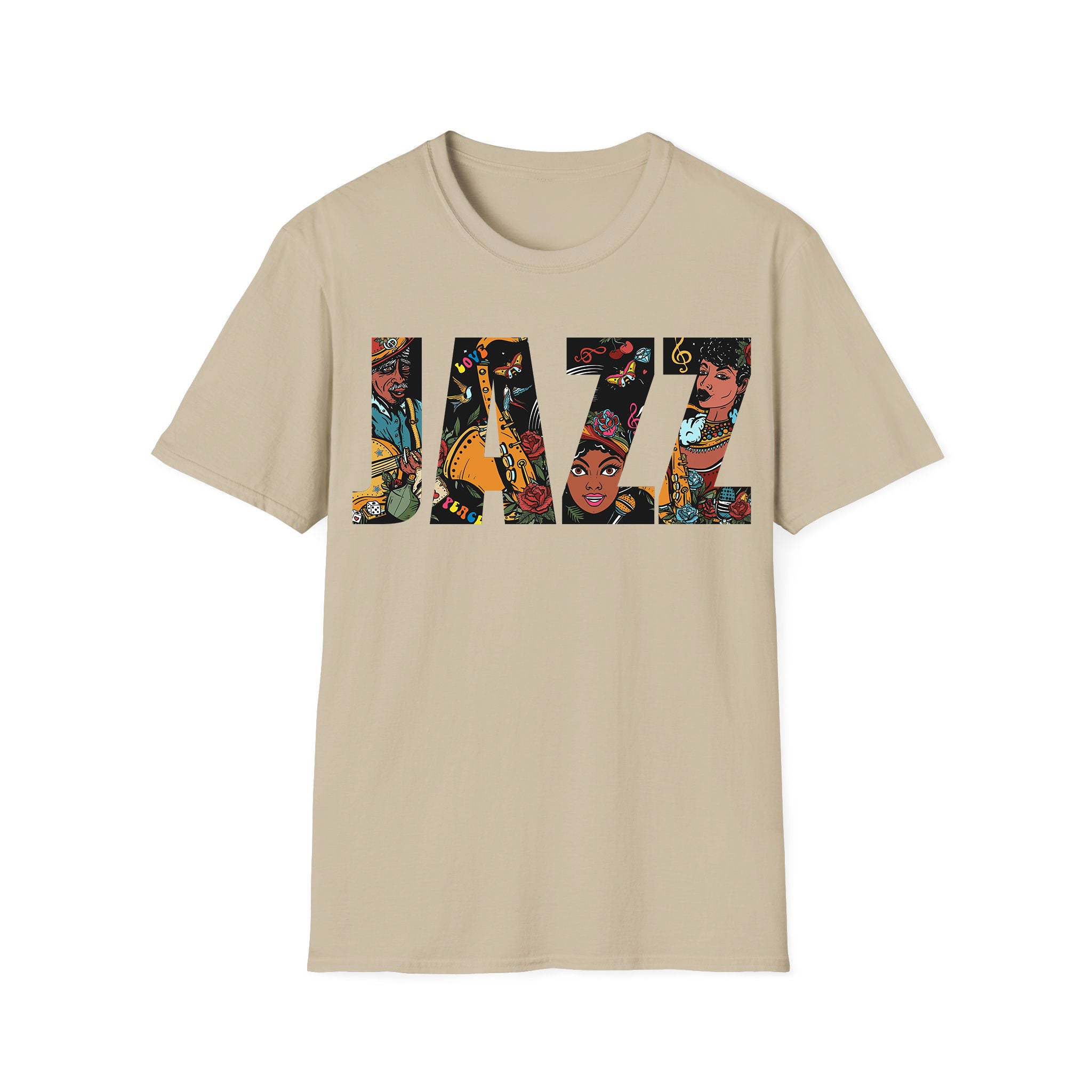 Music unisex T-shirt Jazz