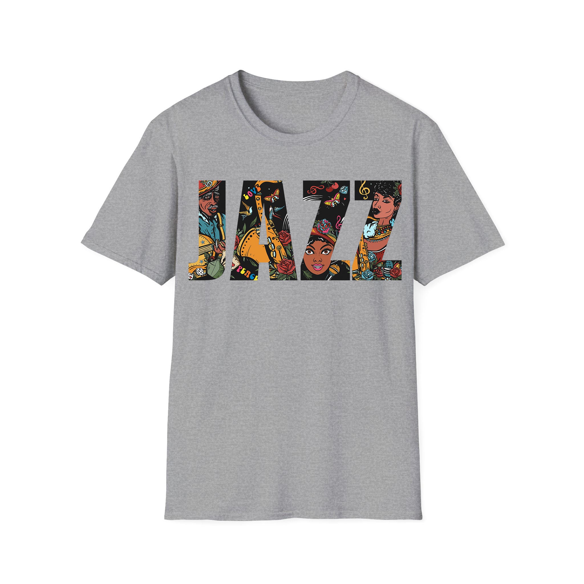 Music unisex T-shirt Jazz