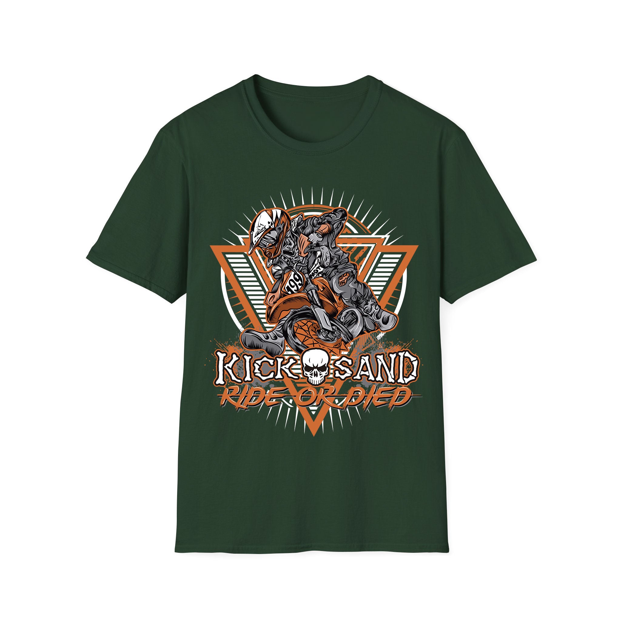 Motorcycle T-shirt Kick Sand