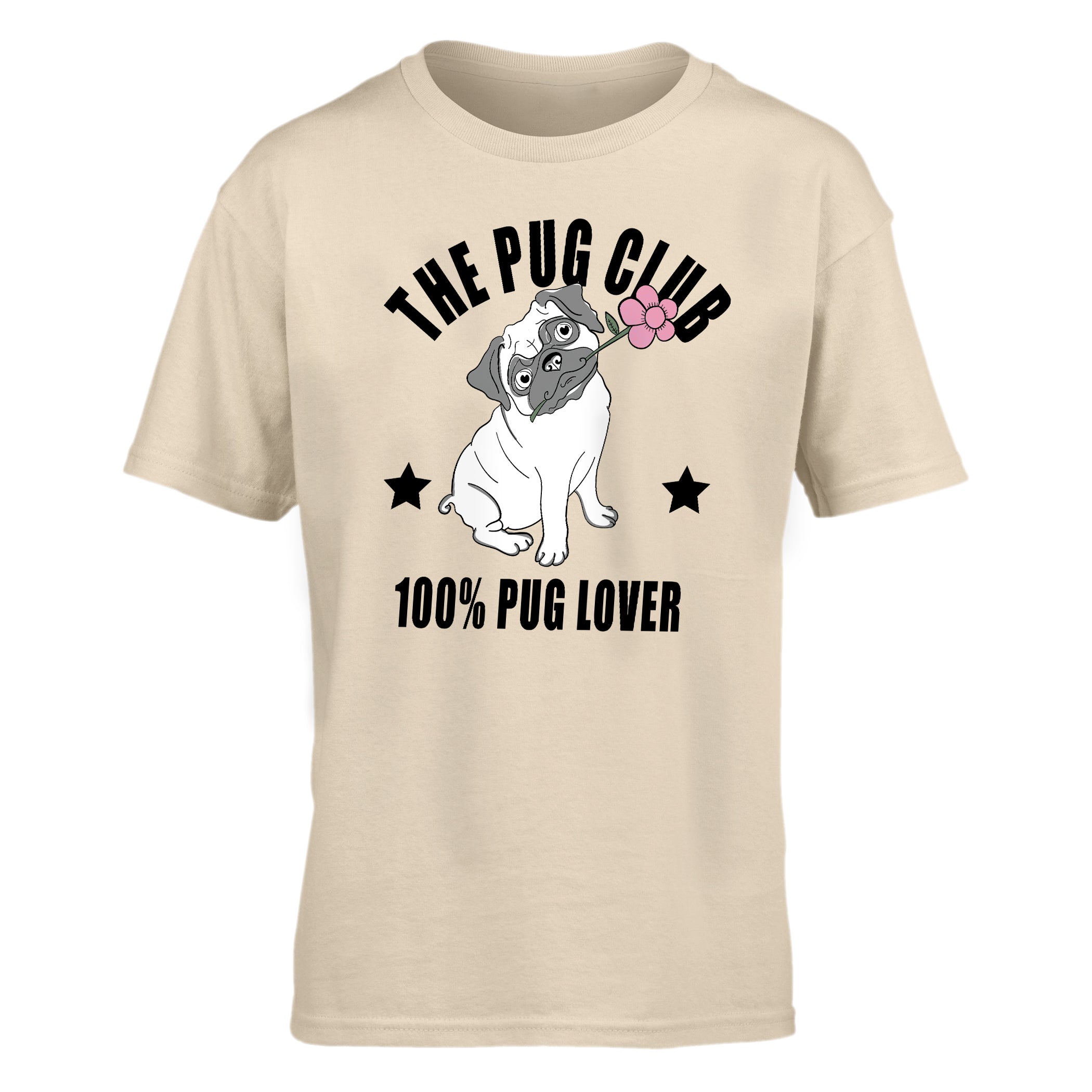 T-Shirt Enfant 100% Amoureux des Carlins