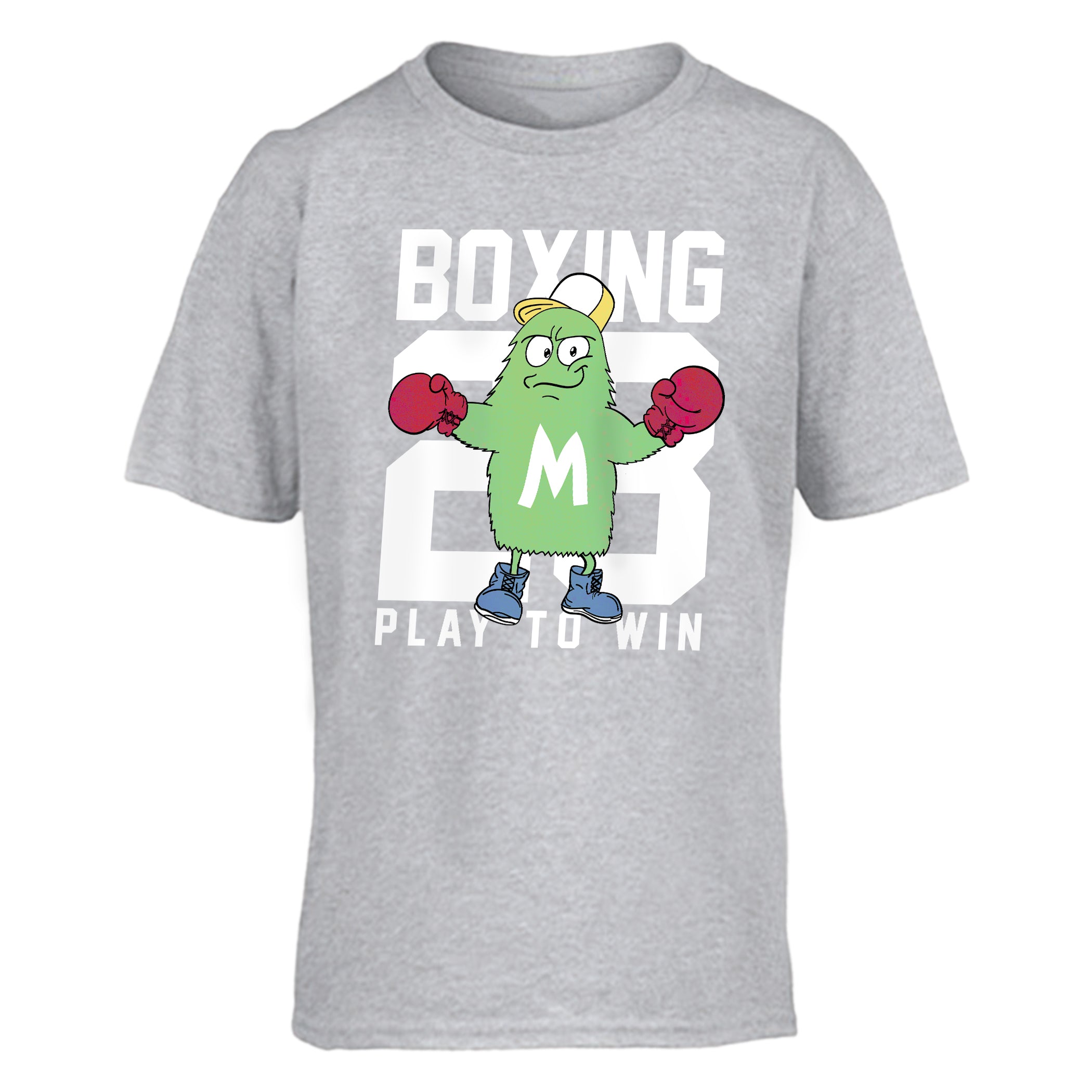 T-Shirt Enfant Boxe Jouer Pour Gagner
