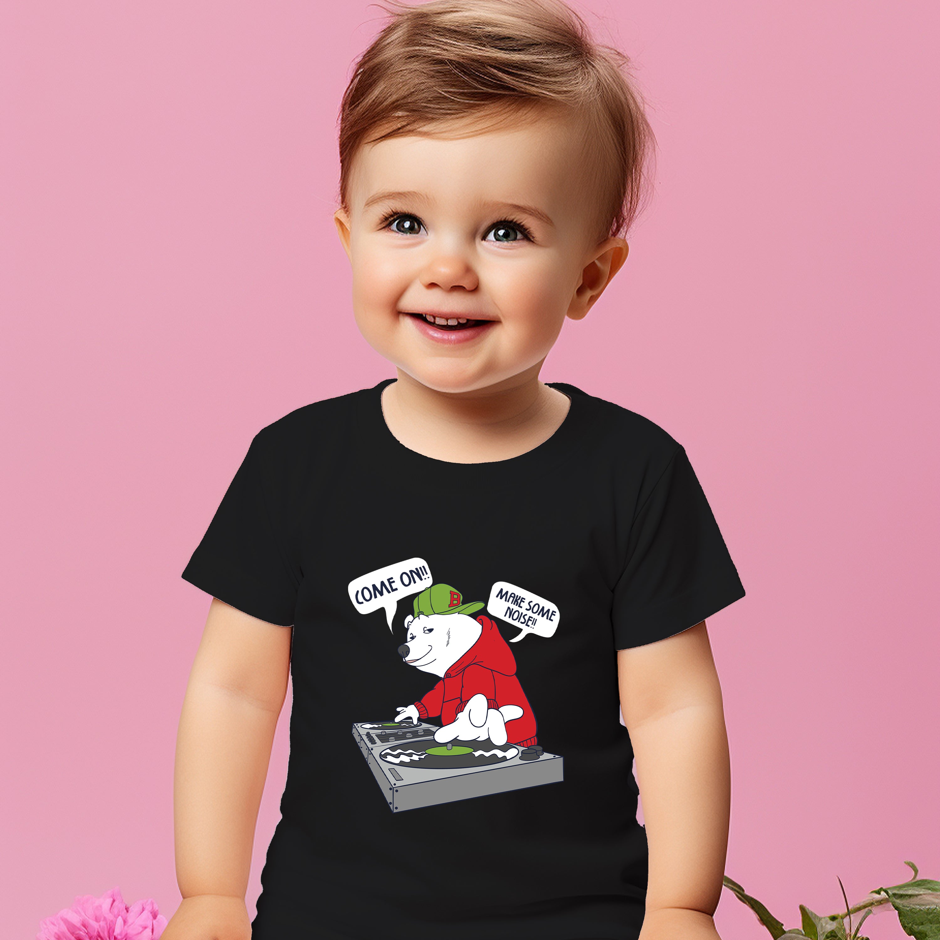 T-Shirt Enfant Allez, fais du bruit