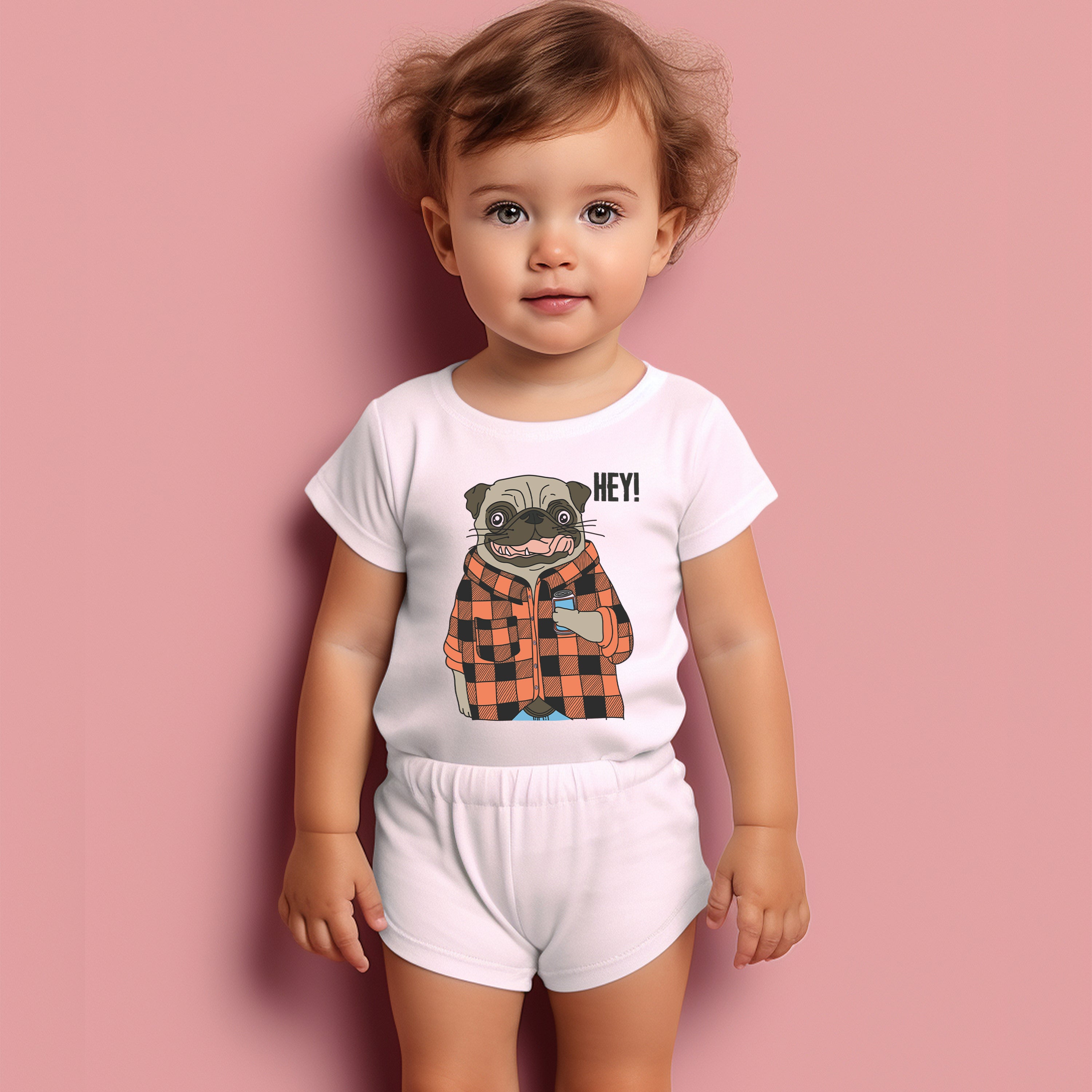 T-Shirt Enfant Chien Hé !