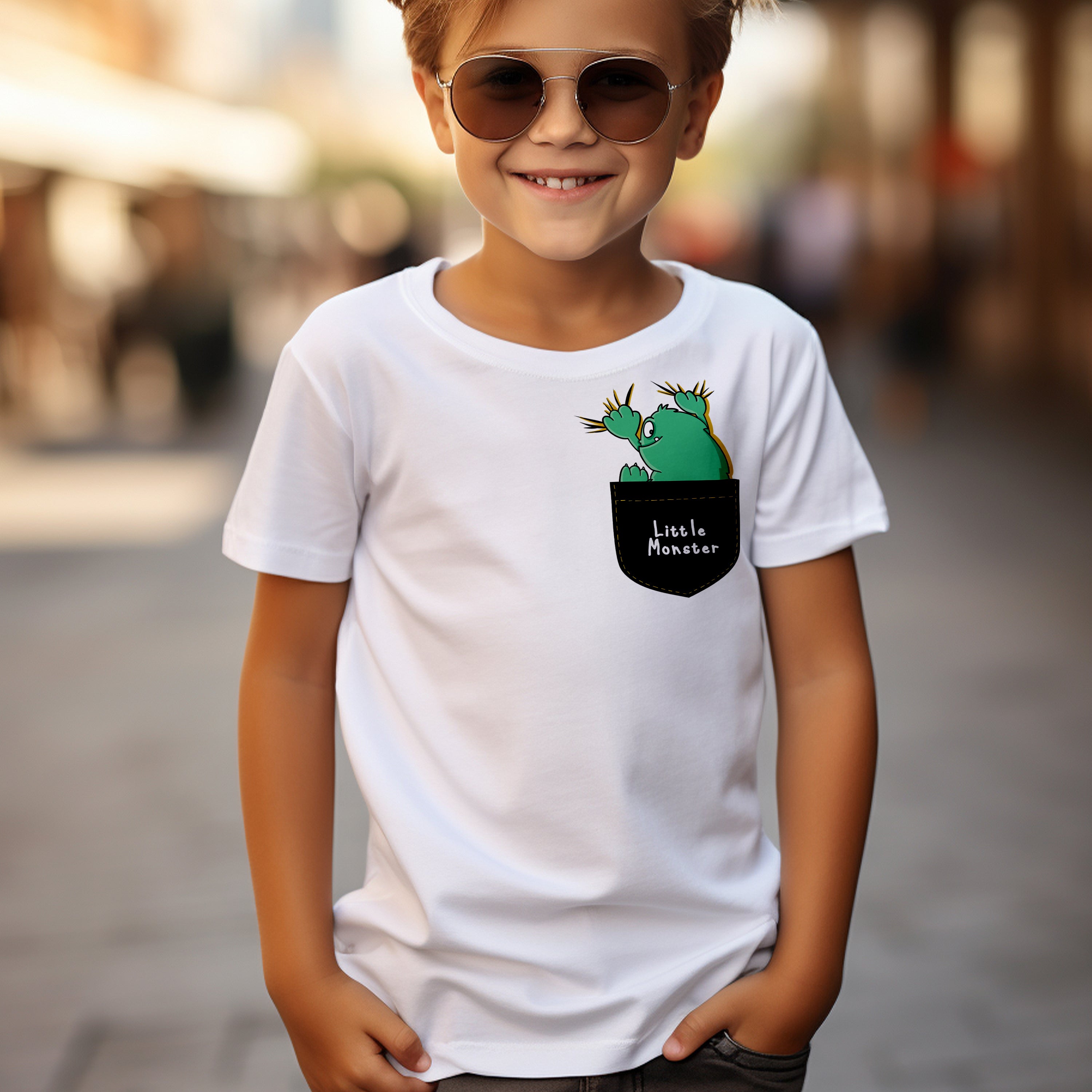 T-Shirt Enfant Petit Monstre