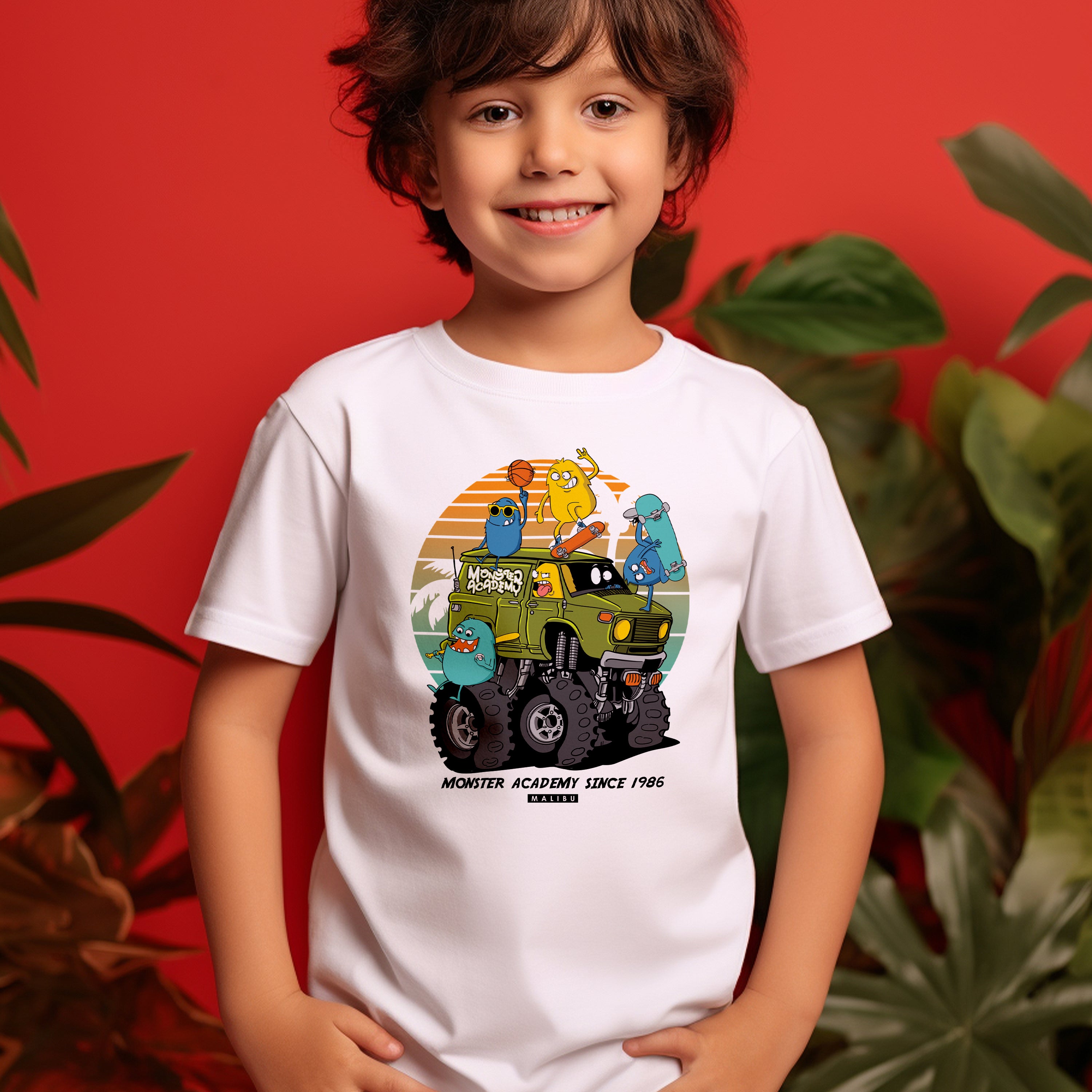 T-Shirt Enfant Monster Academy Depuis 1986