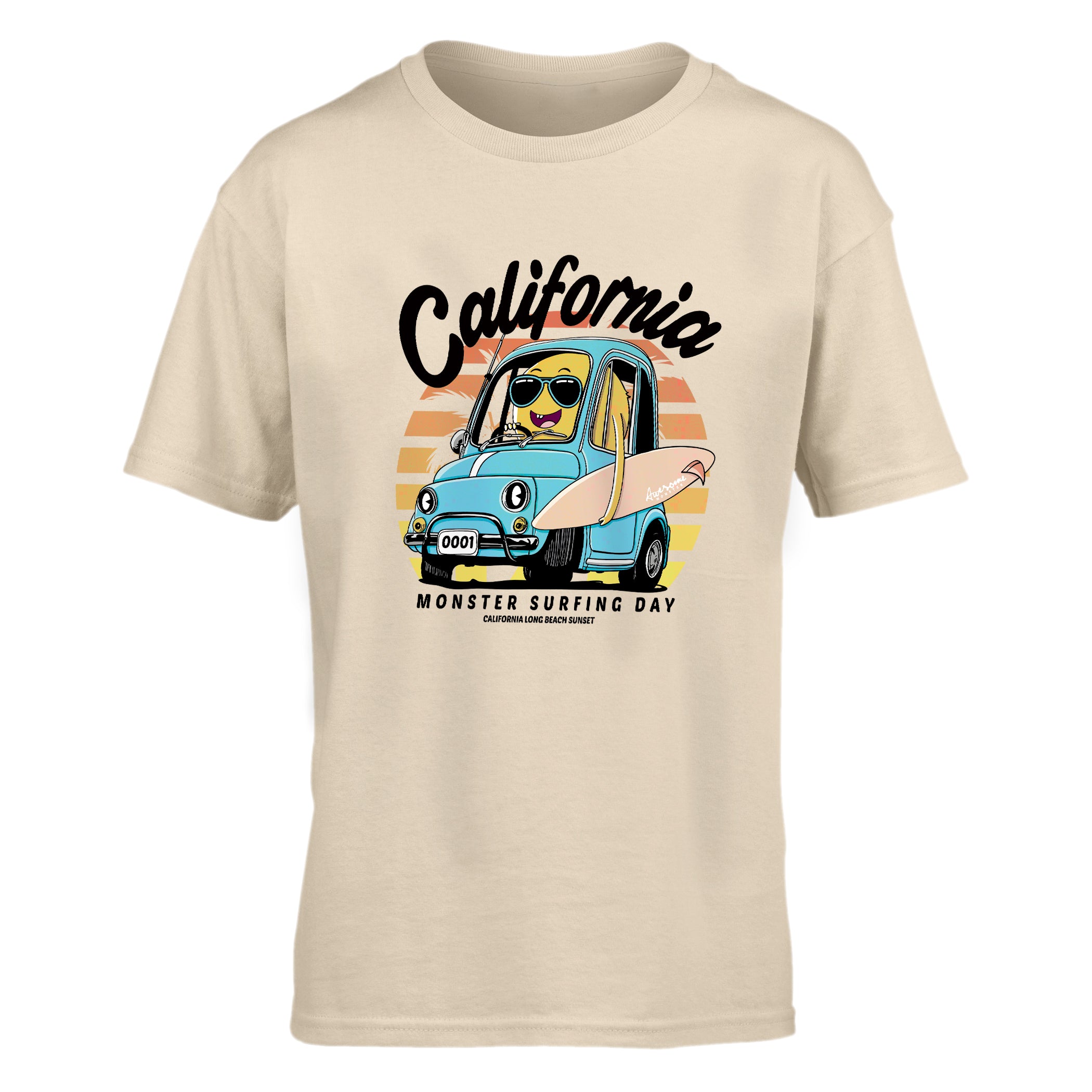 T-Shirt Enfant Monster Surf Day