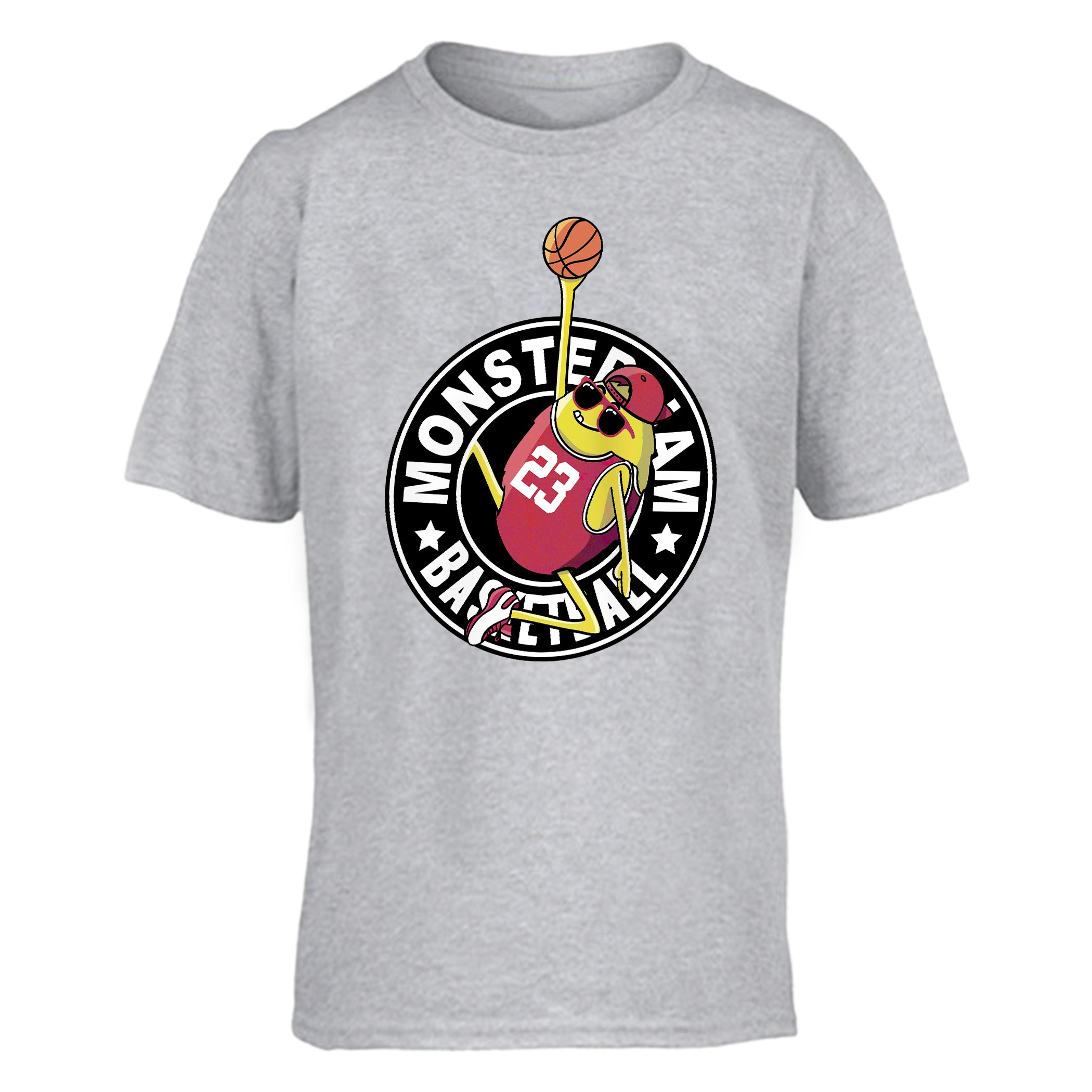 Kid T-Shirt Monsterjam Basketball