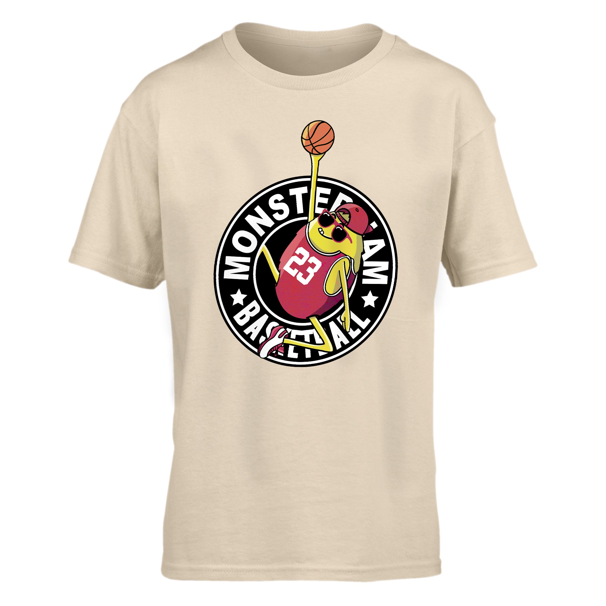 Kid T-Shirt Monsterjam Basketball