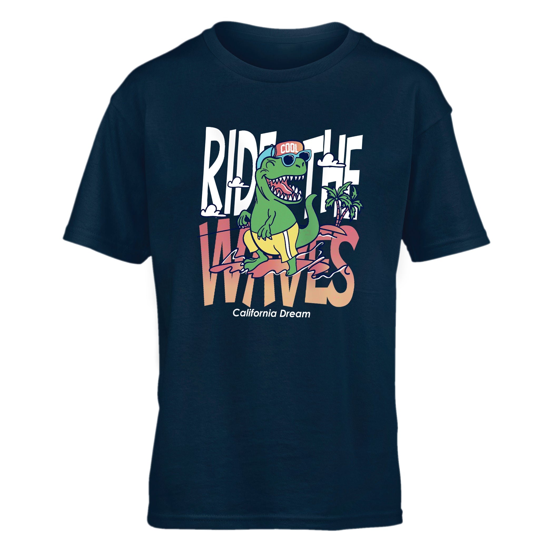 Kid T-Shirt Ride The Waves