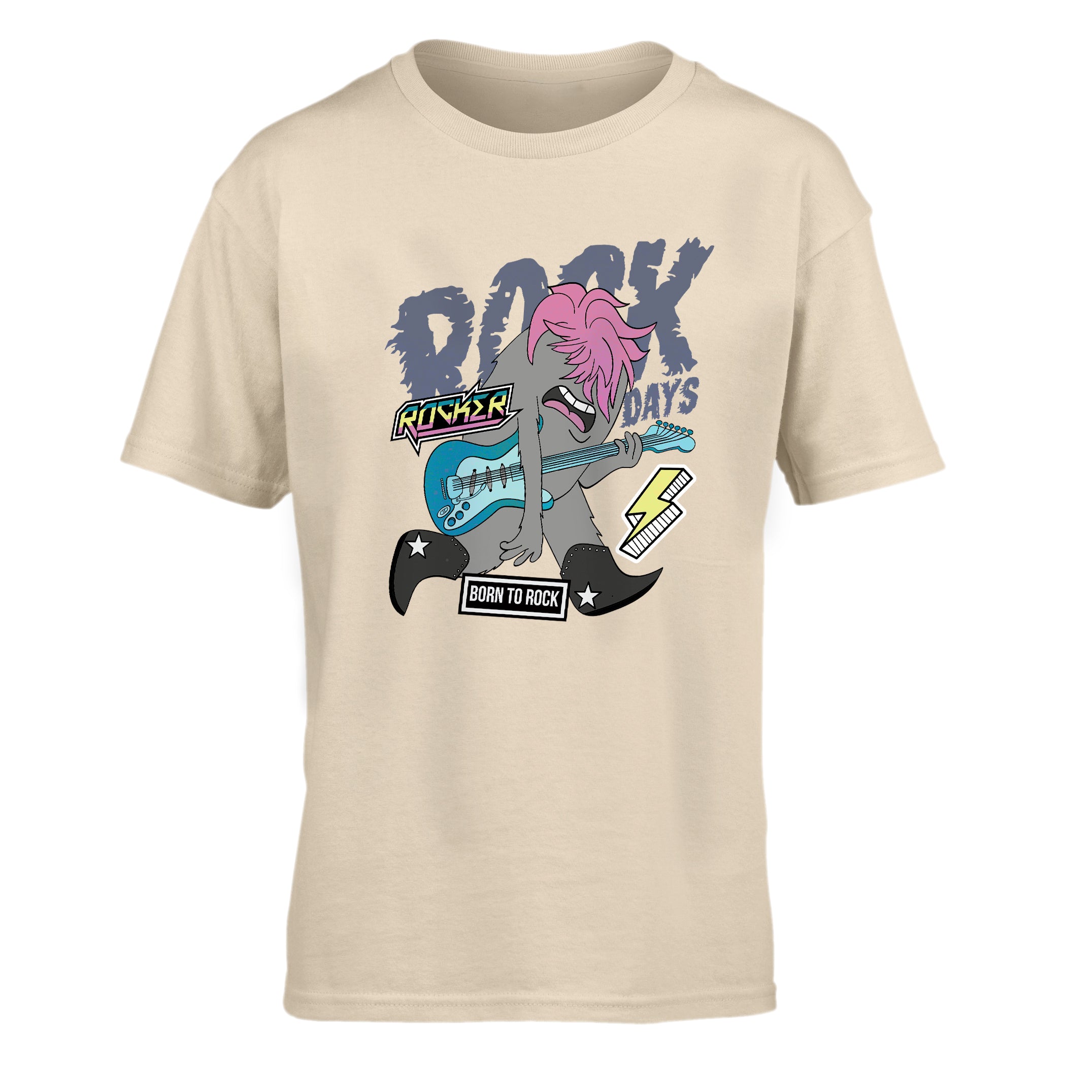 Kid T-Shirt Rock Days Born to Rock