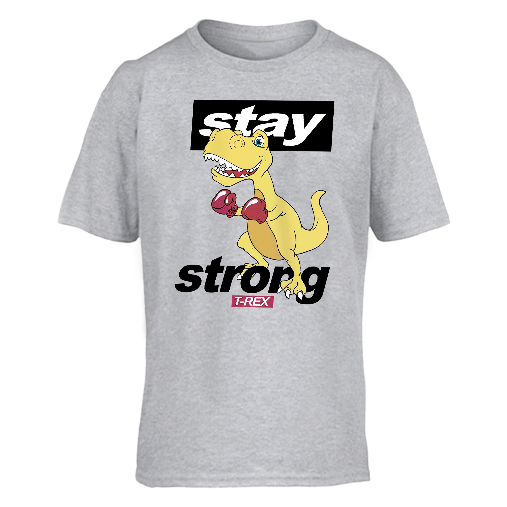 Kid T-Shirt Stay Strong T-Rex