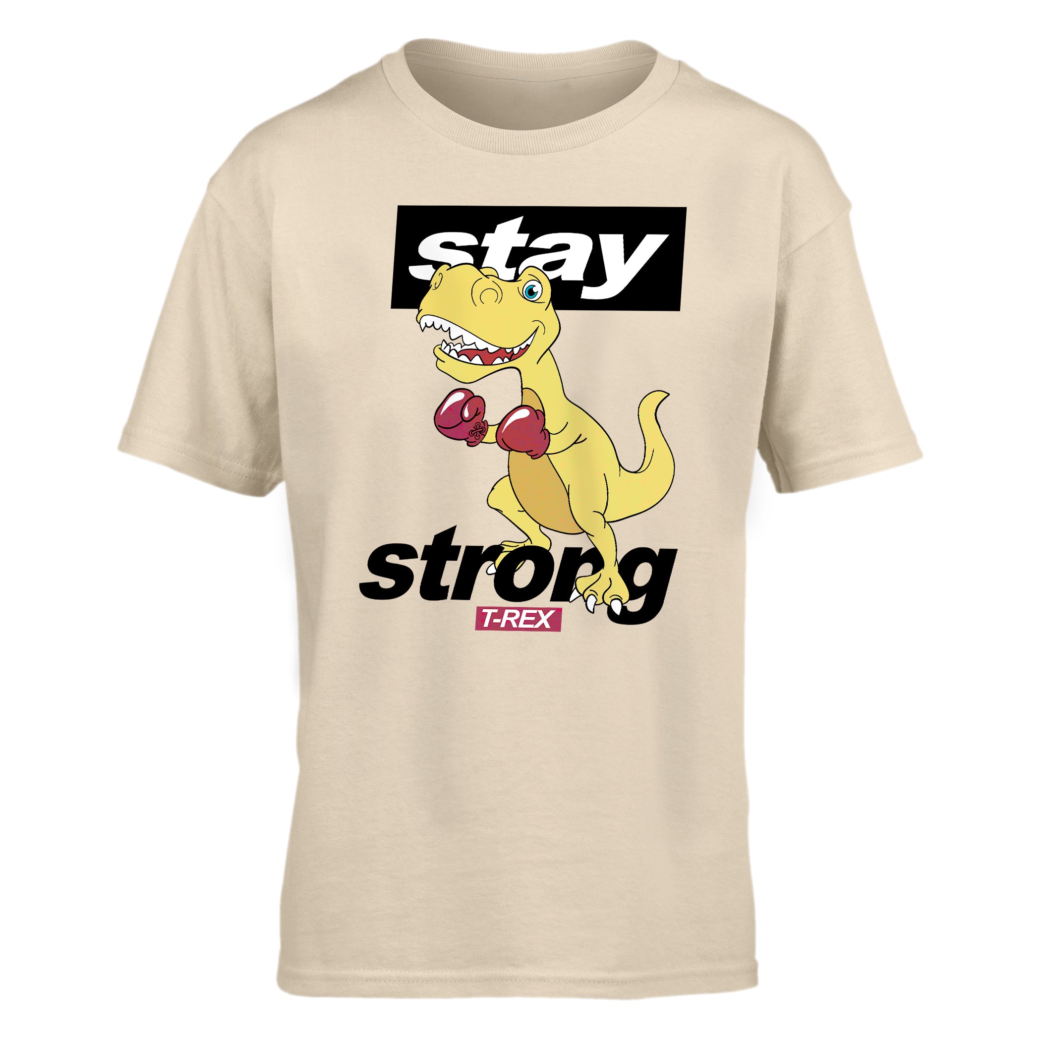 Kid T-Shirt Stay Strong T-Rex