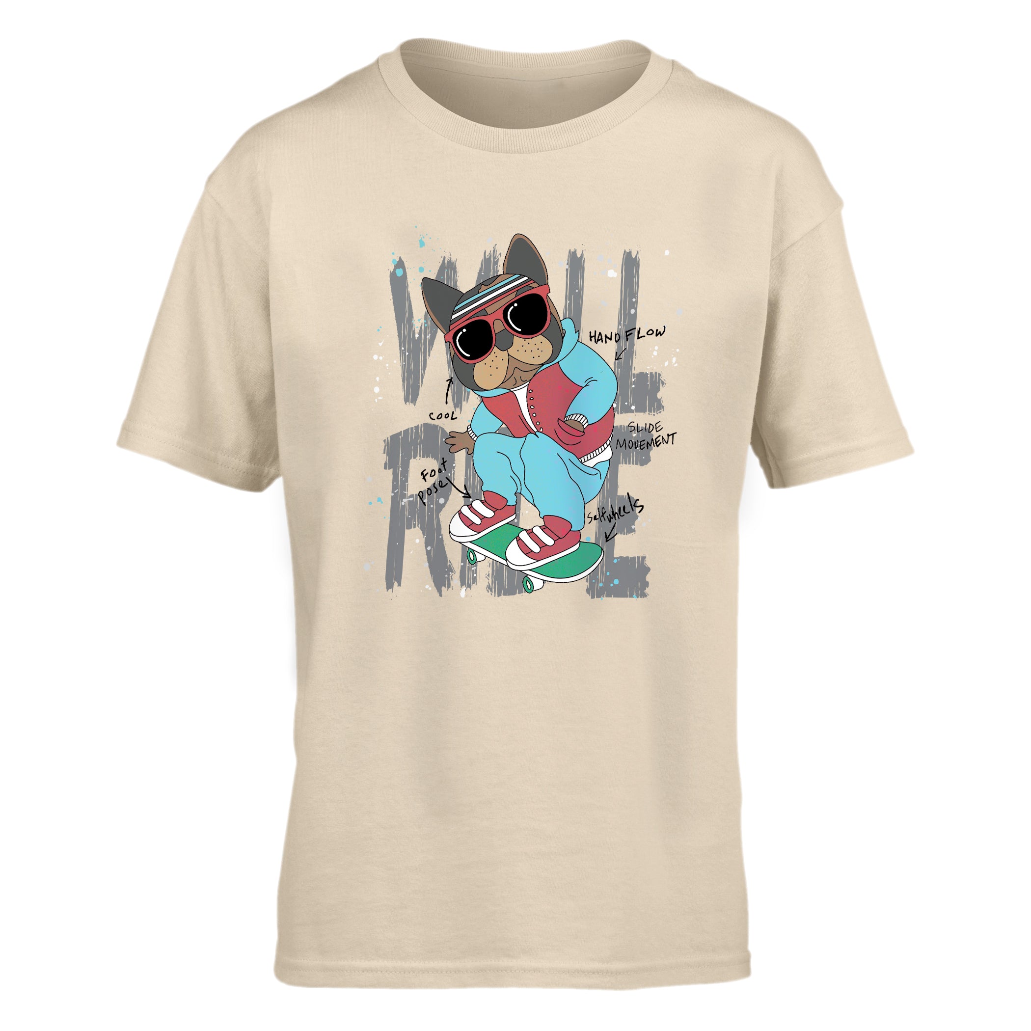 T-Shirt Enfant W!ll RIde Dog