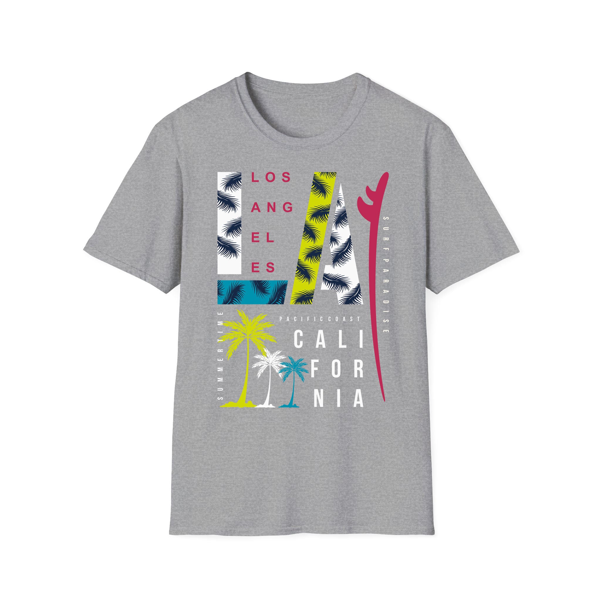 T-shirt unisexe d'été LA Losangeles