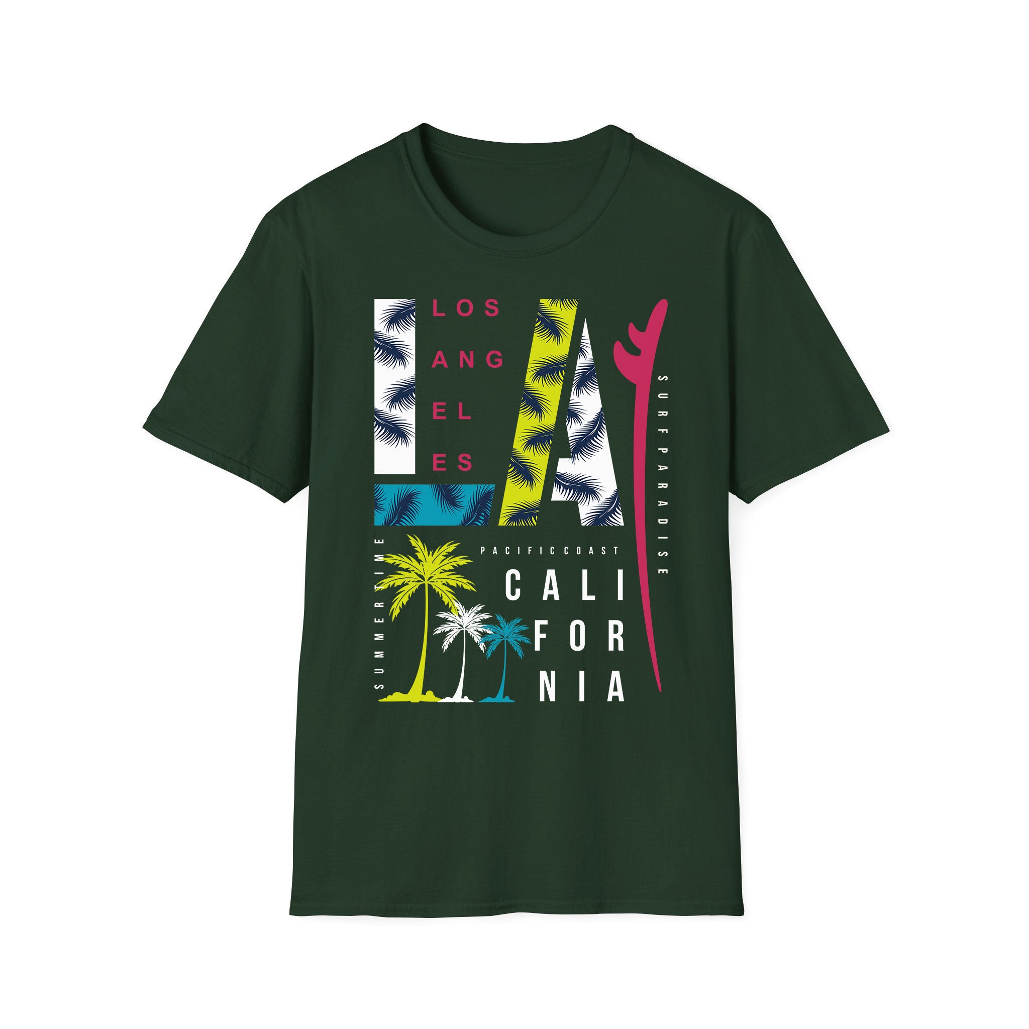 T-shirt unisexe d'été LA Losangeles