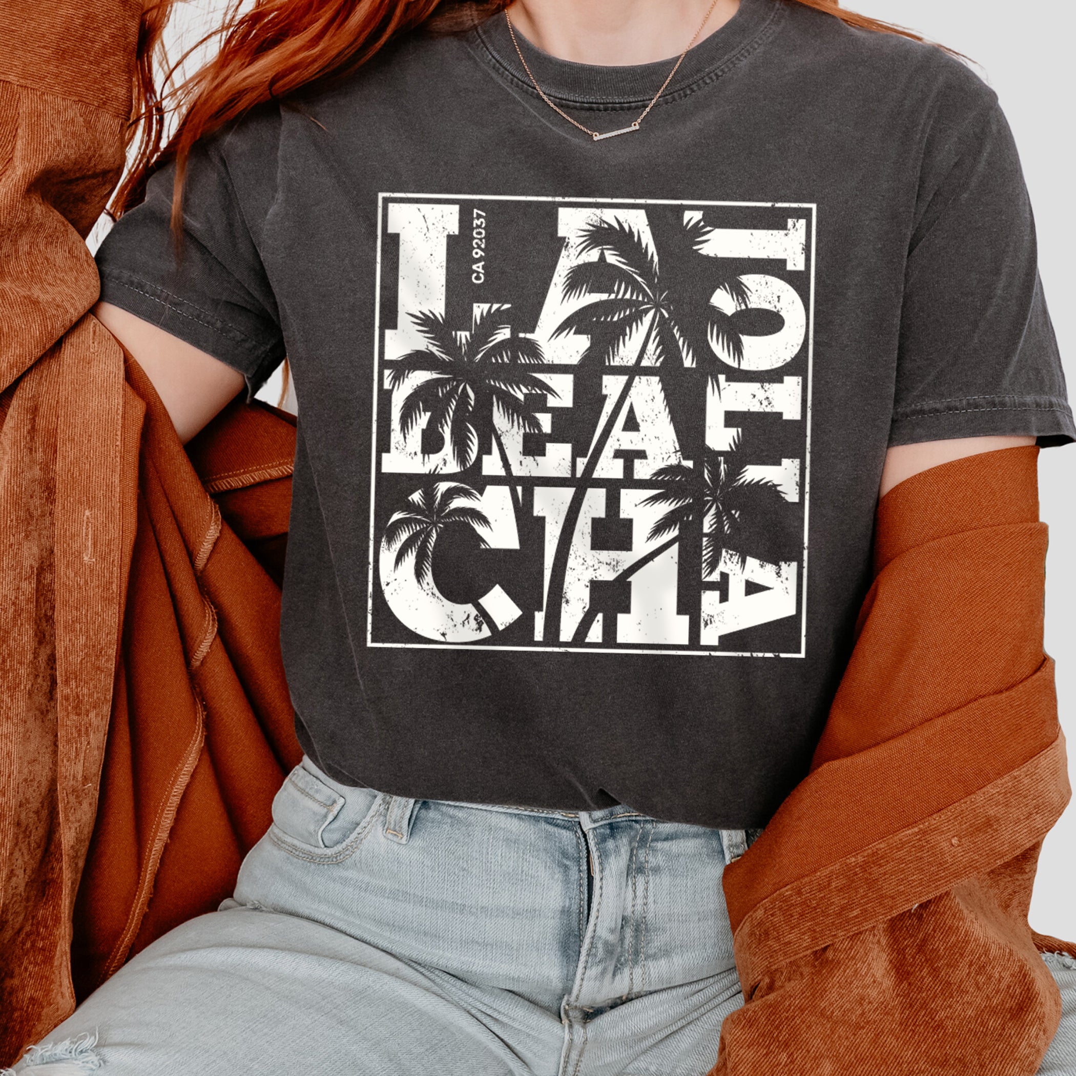 Summer unisex T-shirt La Beach Jolia