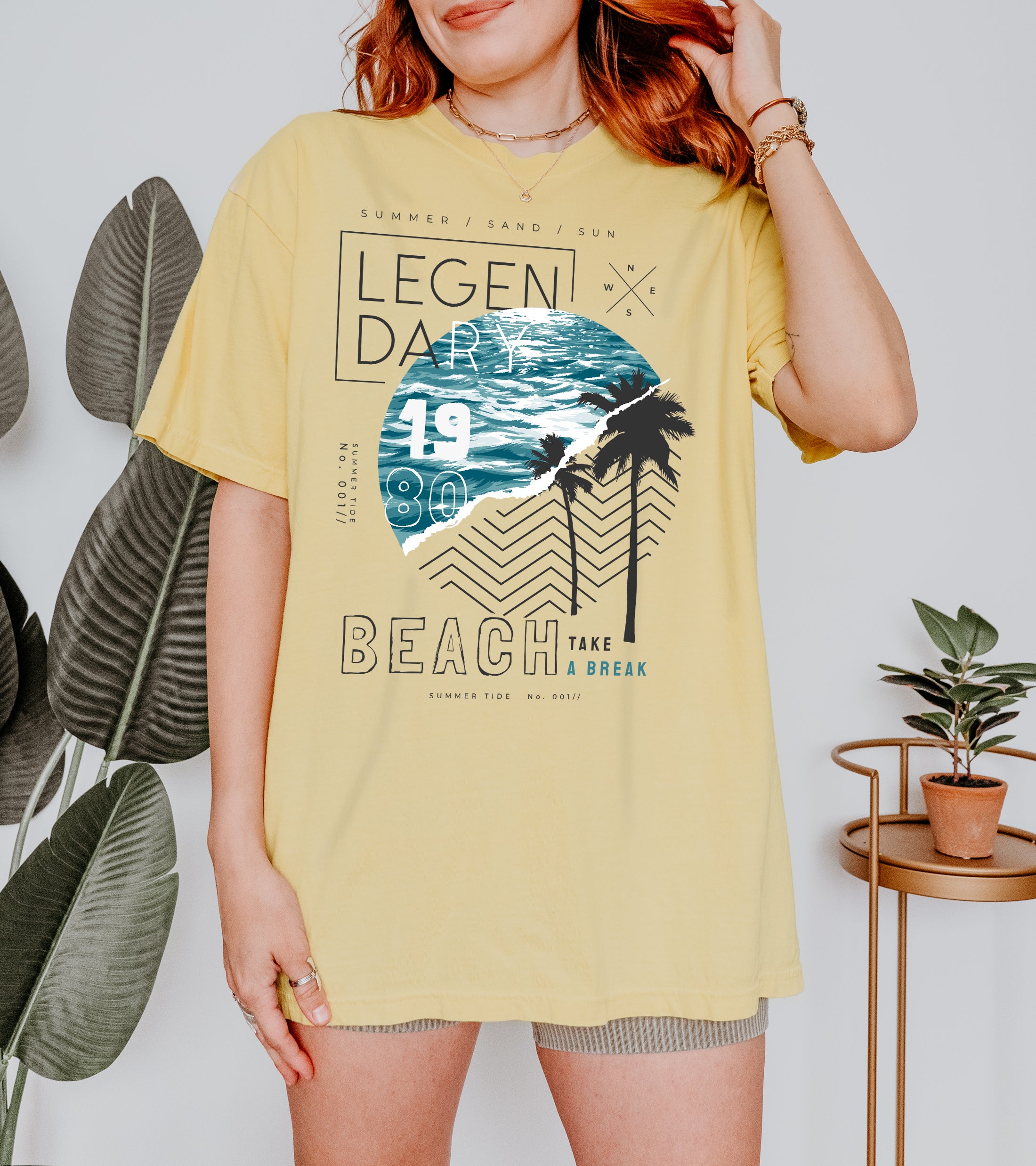 Summer unisex T-shirt Legendary Beach