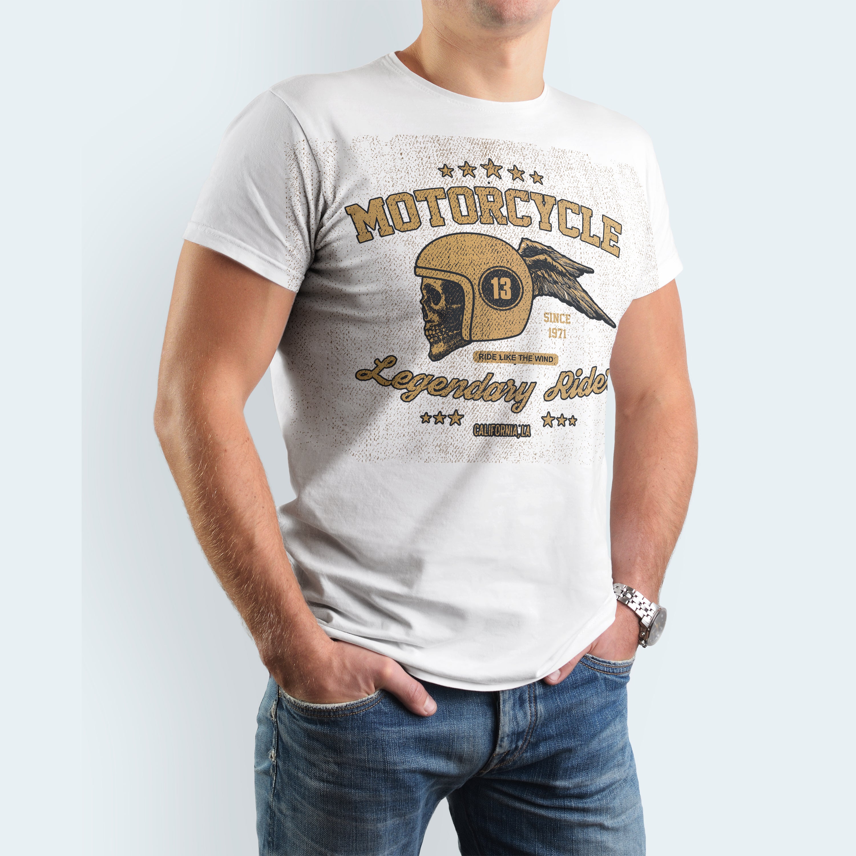 Motorcycle T-shirt Legendary Riders