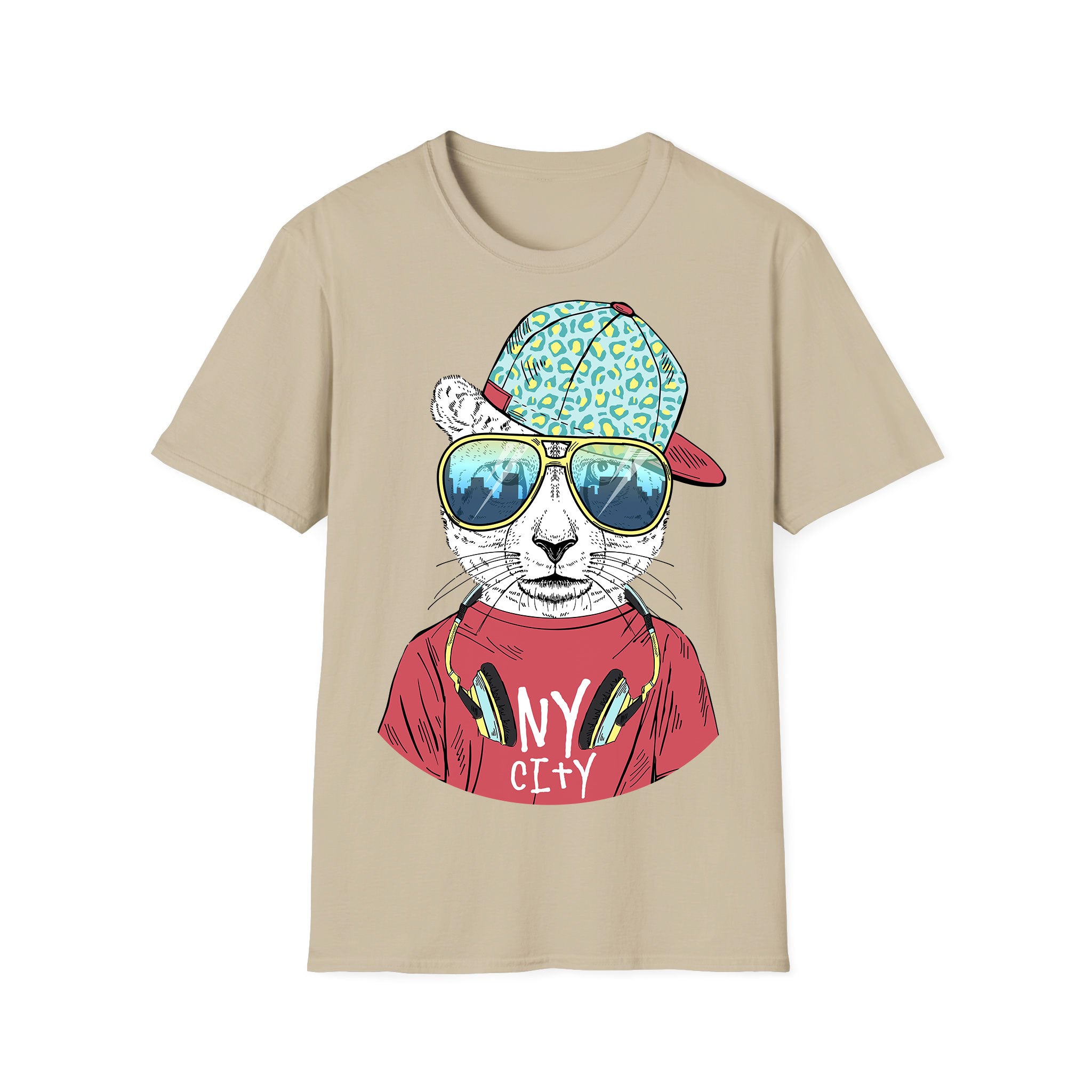 Music unisex T-shirt Leopard Boy