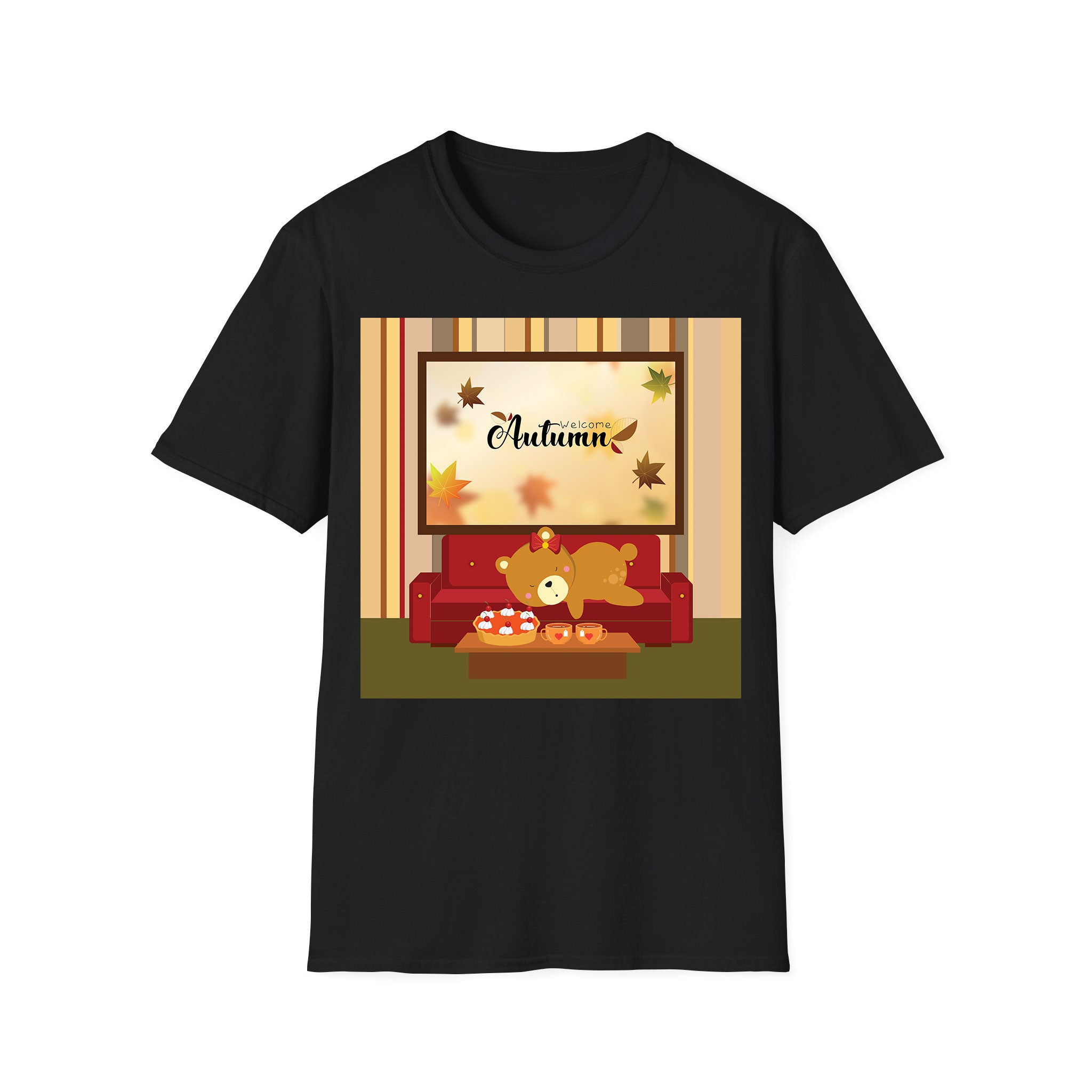 Autumn T-shirt Little Bear Sleeping Autumn